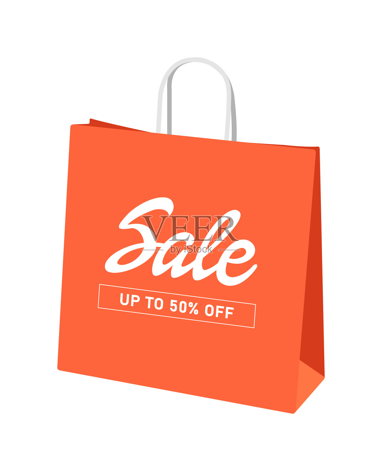 购物纸袋模板销售设计元素图片