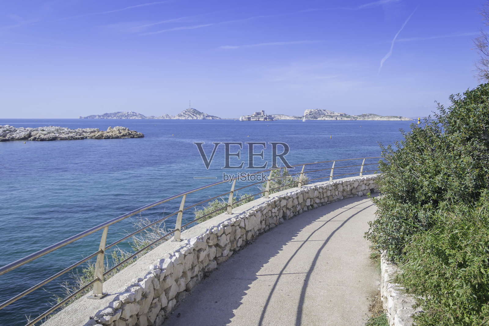 马赛，法国，科尼斯照片摄影图片