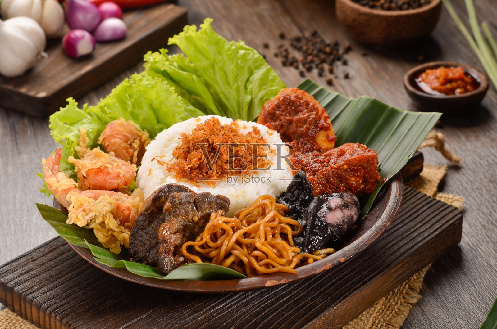 鱿鱼饭照片摄影图片