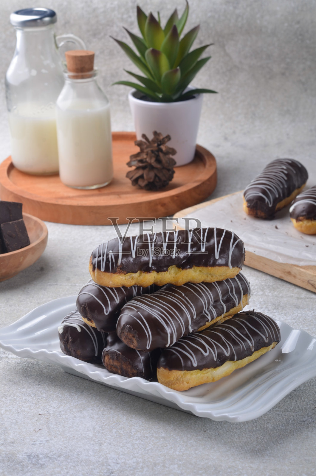 巧克力甜点照片摄影图片