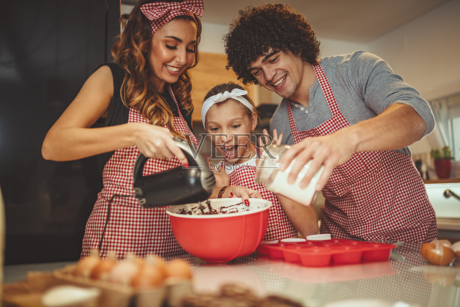 掺杂着爱的饼干照片摄影图片