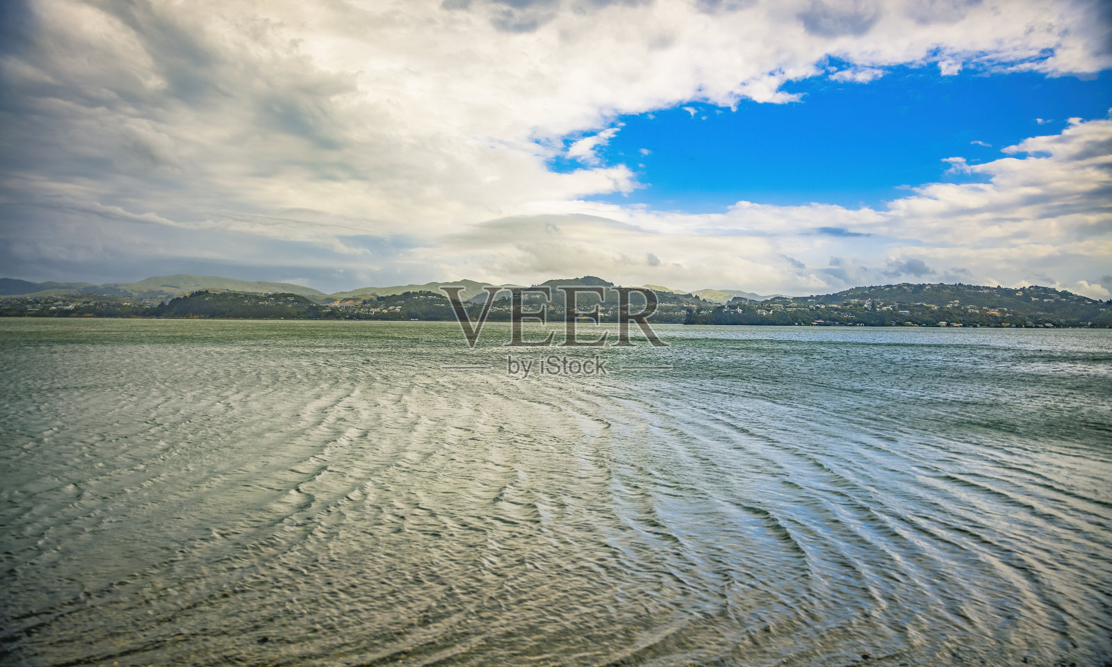 从新西兰惠灵顿的格雷路拍摄的porirua港照片摄影图片