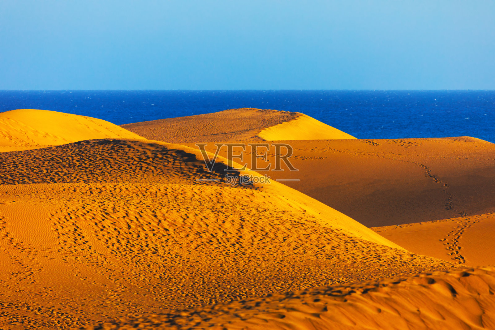 Maspalomas海岸沙丘照片摄影图片
