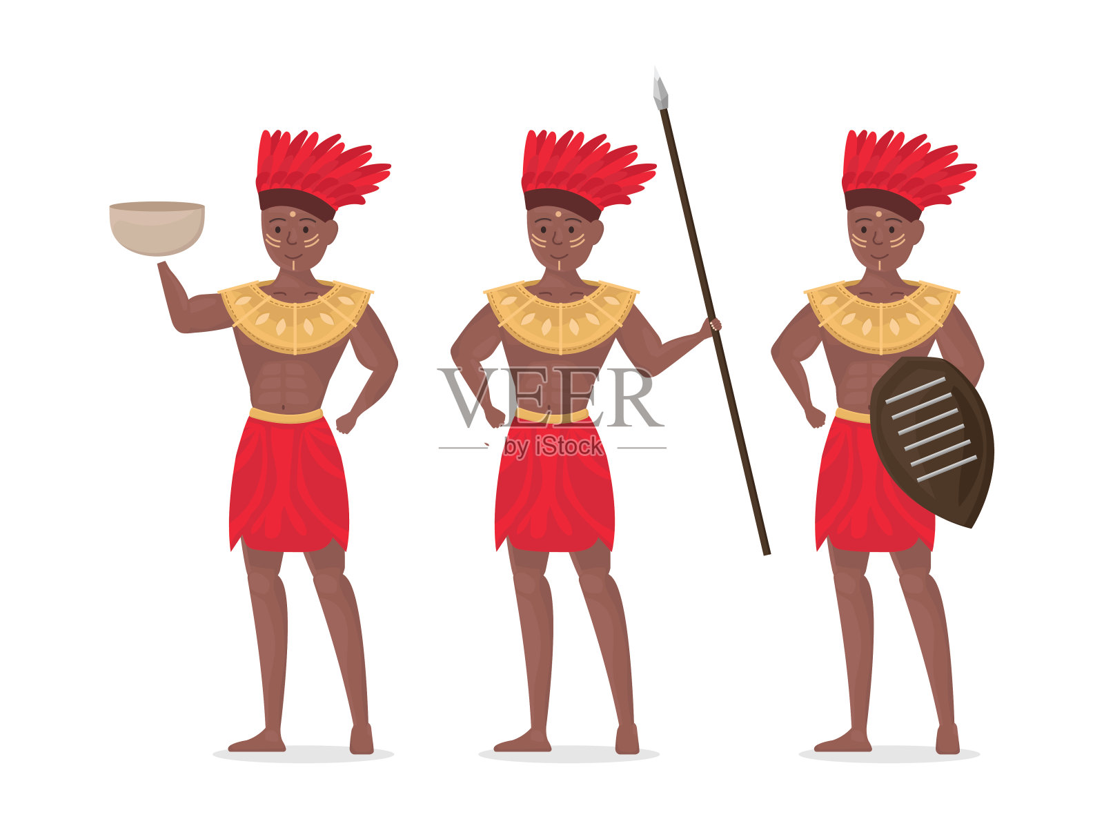 非洲日旗帜和平国际矢量全球自由世界国家政治事件快乐日艺术插画图片素材