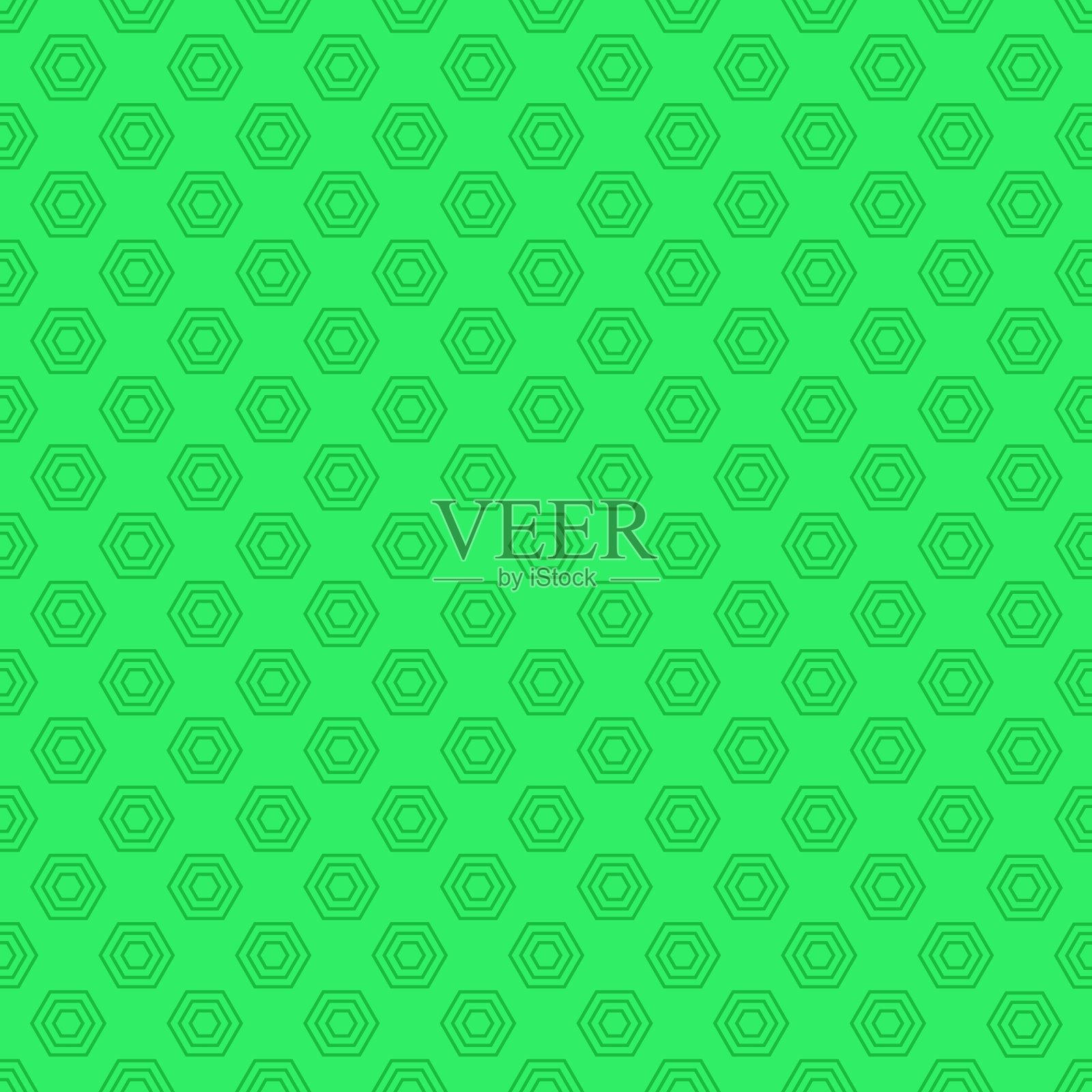 无缝矢量图案六边形插画图片素材