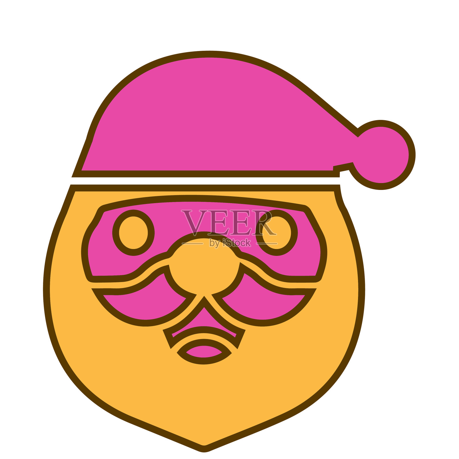 愤怒的表情符号插画图片素材