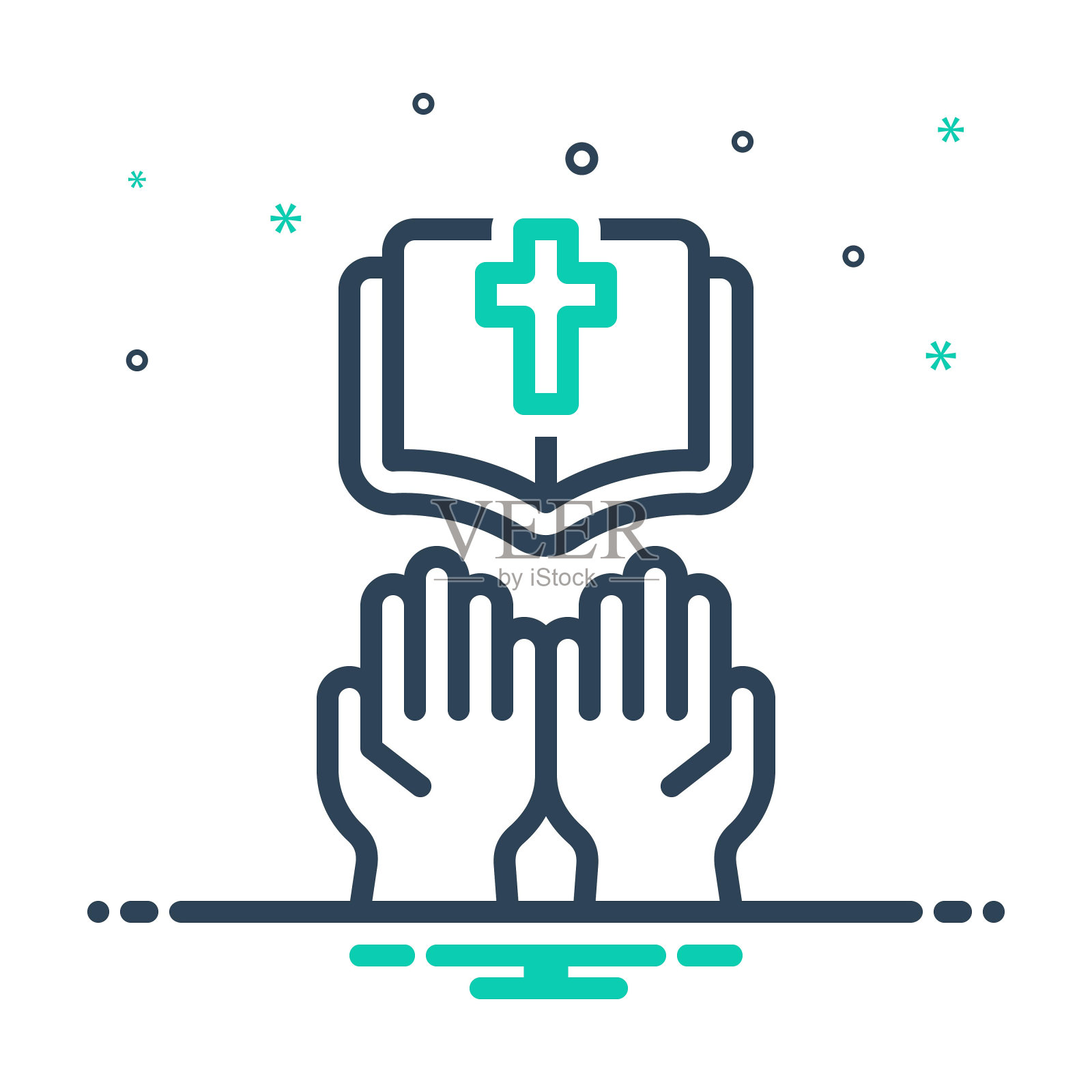 福音圣经插画图片素材