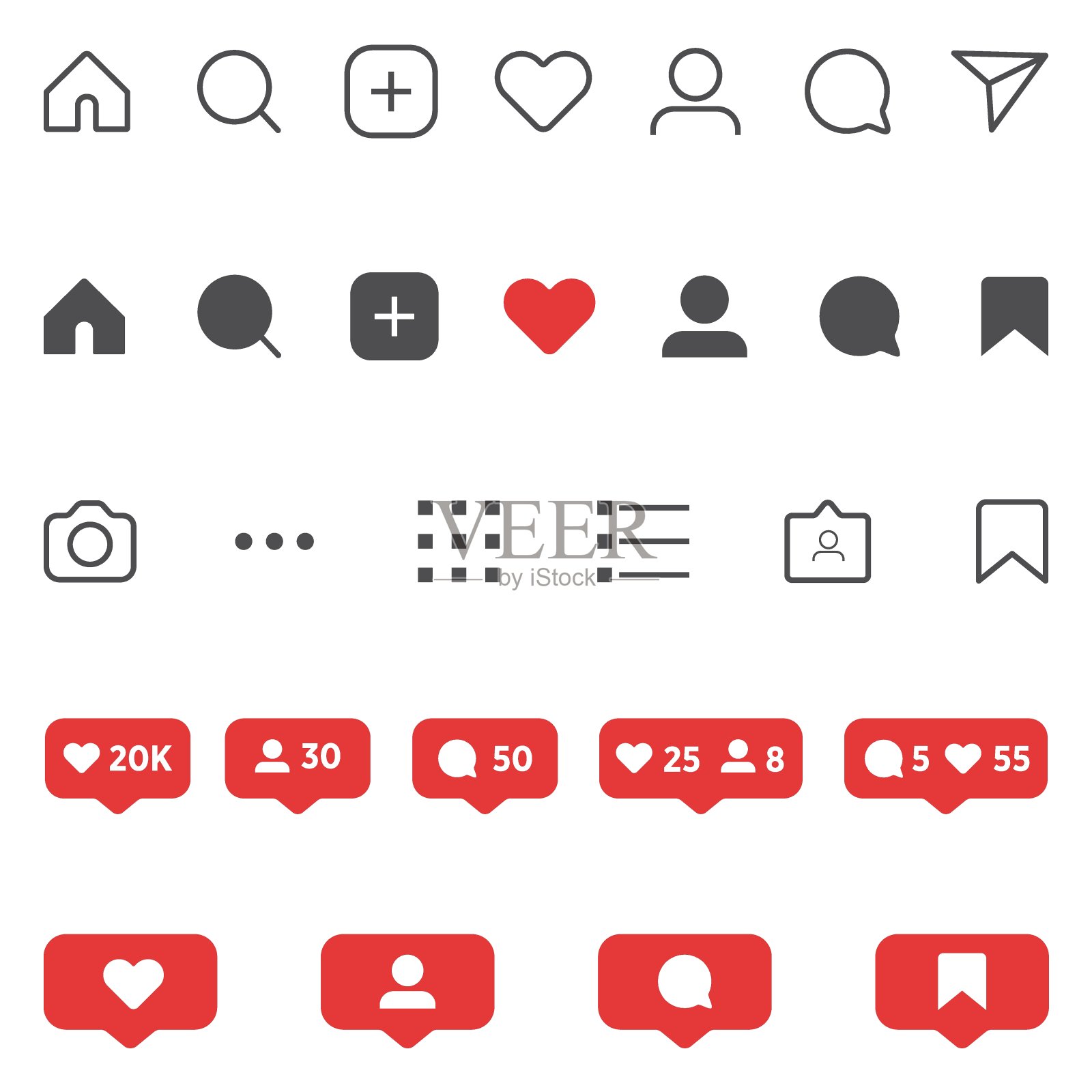 网络插画图片素材