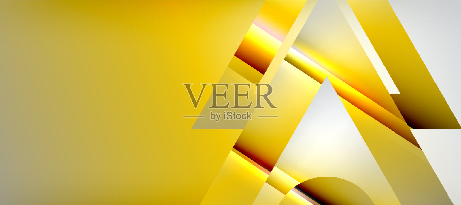 三角形抽象背景与闪亮和光泽插画图片素材