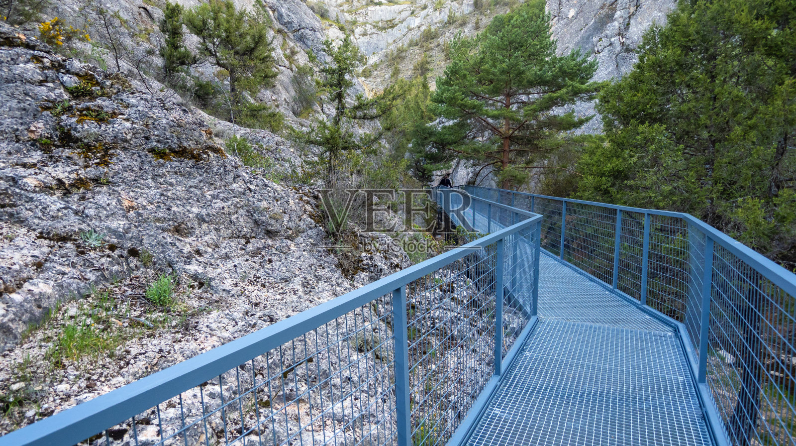 拉耶克拉峡谷，布尔戈斯，西班牙照片摄影图片