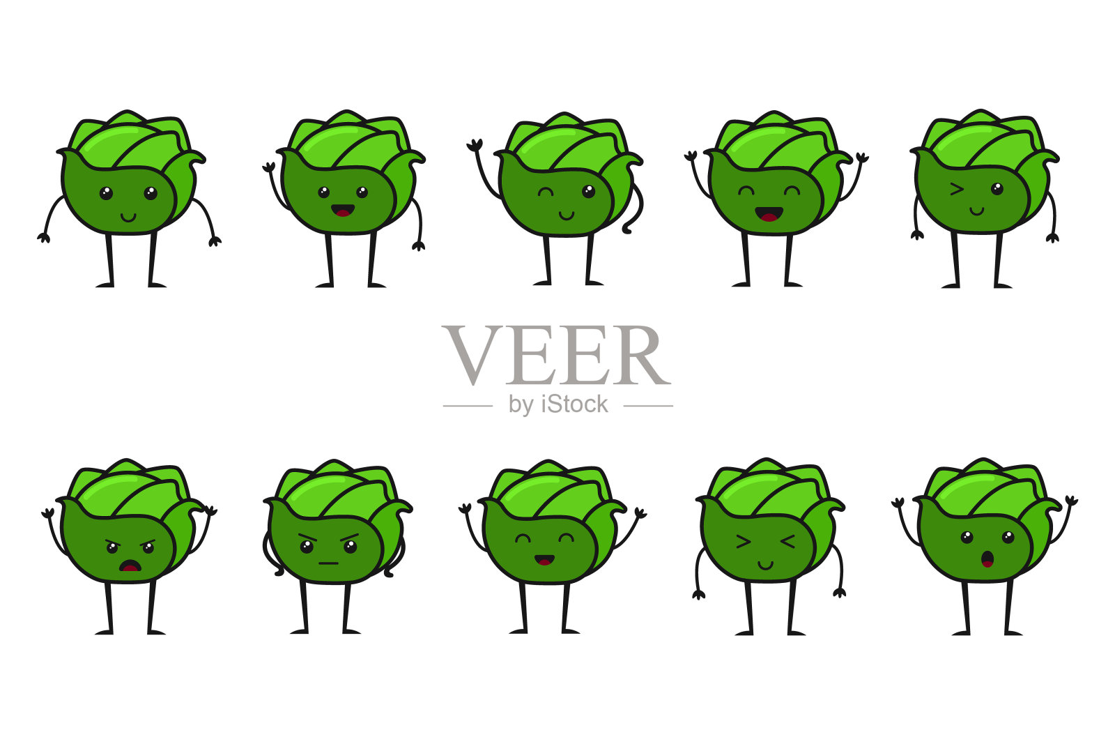 可爱卡通图标插图矢量面部设计背景食物日本元素甜表情符号图形表情插画图片素材