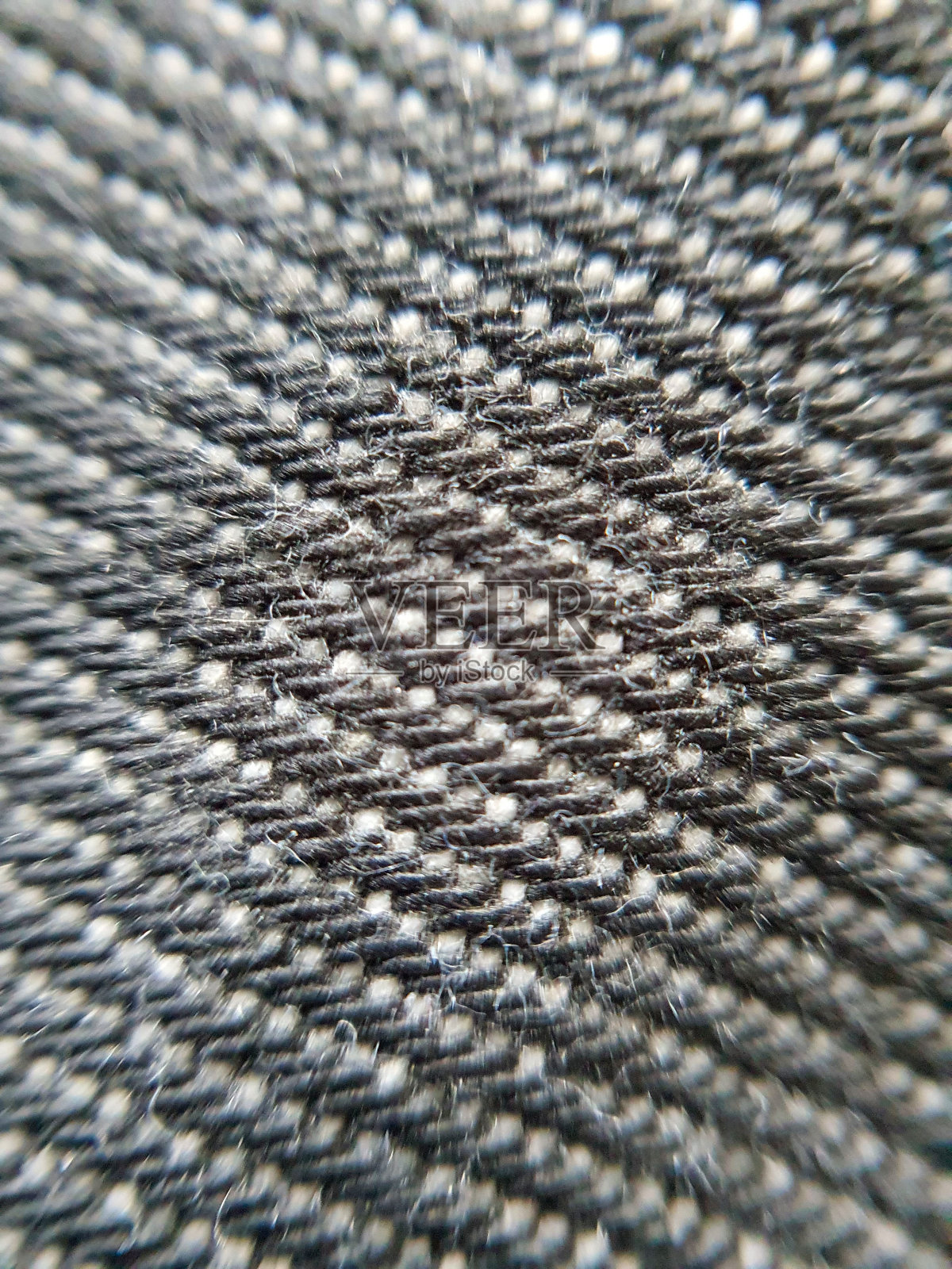 机织织物上的缝合的极端特写照片摄影图片