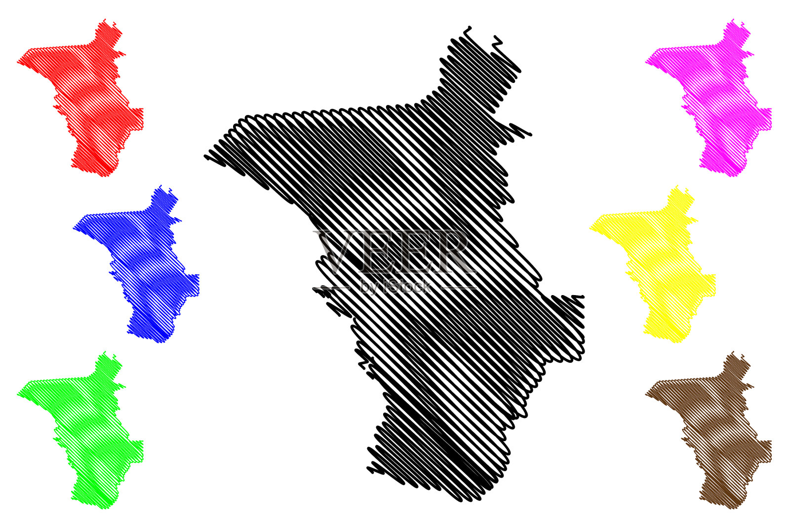 旧金山市的自由和插画图片素材