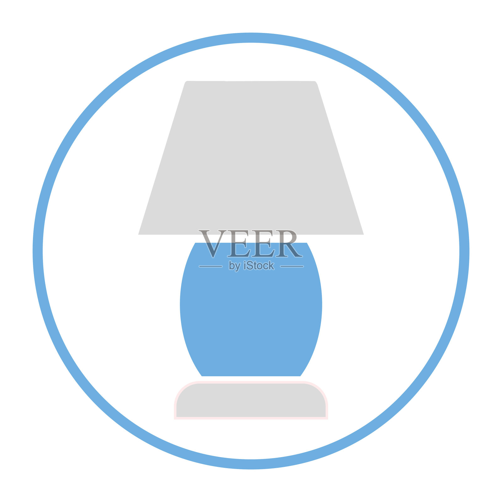 台灯图标插画图片素材