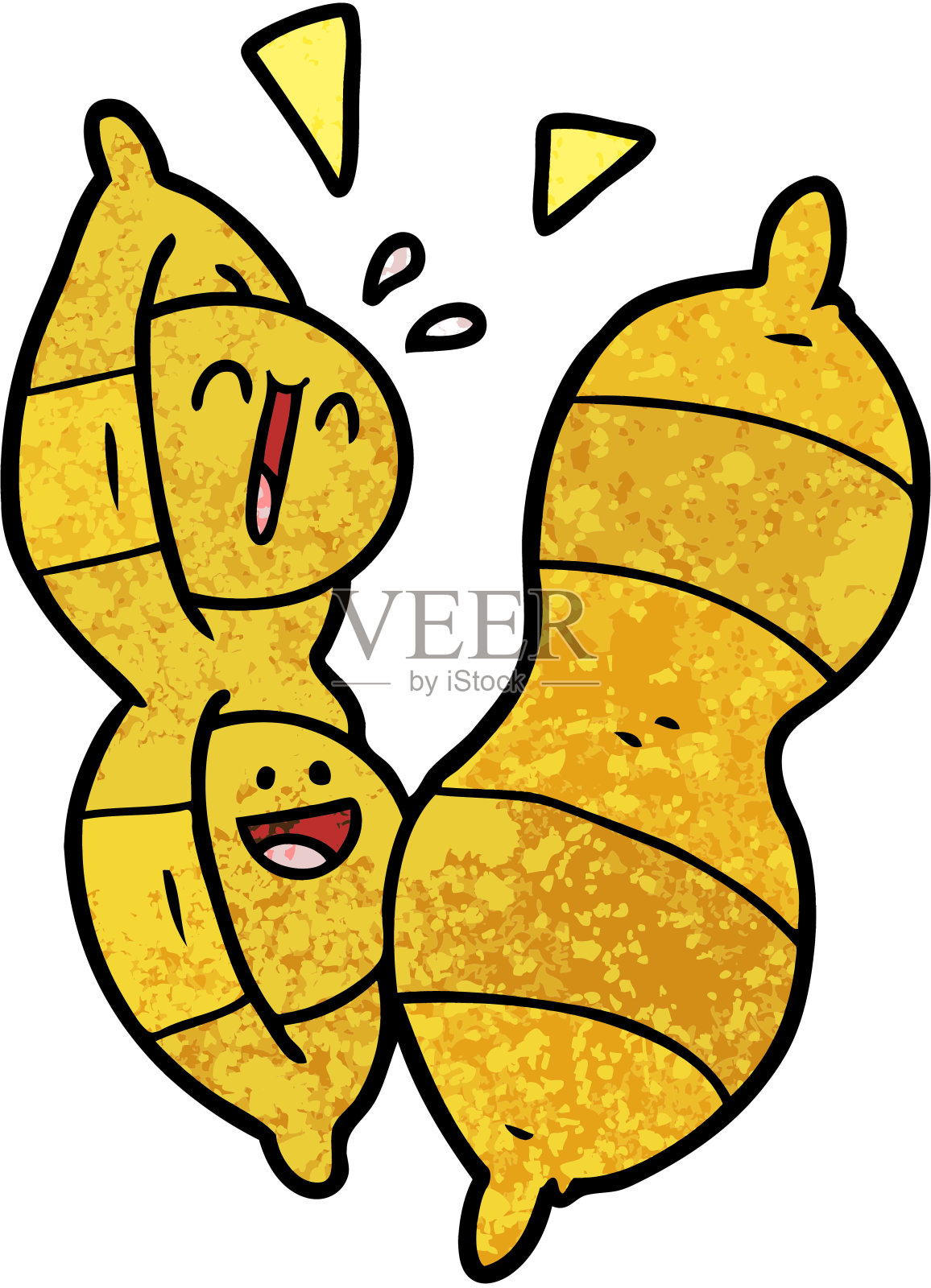 卡通花生插画图片素材