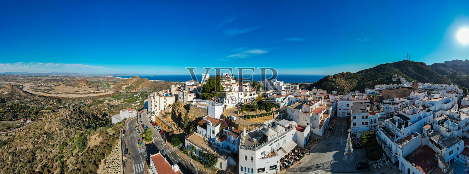 Mojácar in Andalusia Spain照片摄影图片