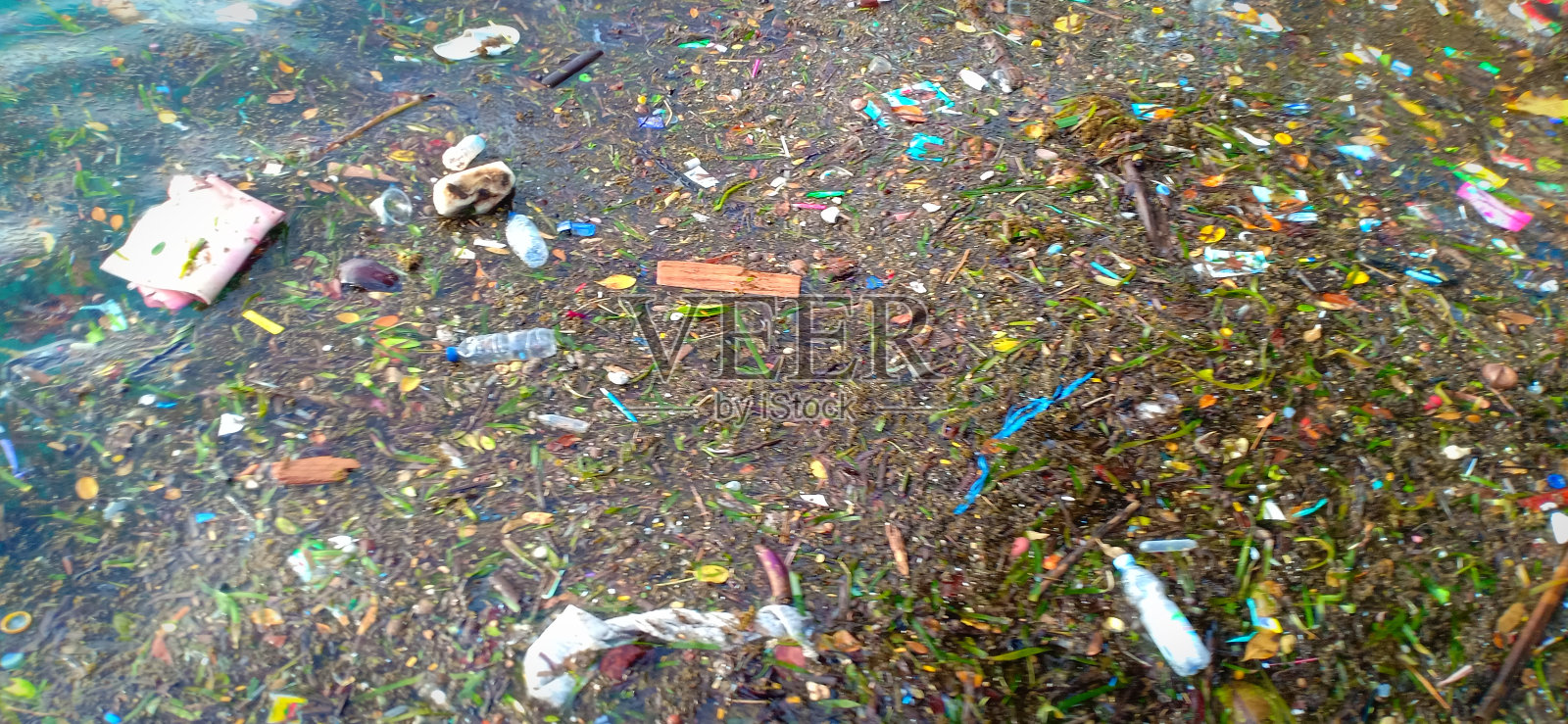 垃圾美景照片摄影图片