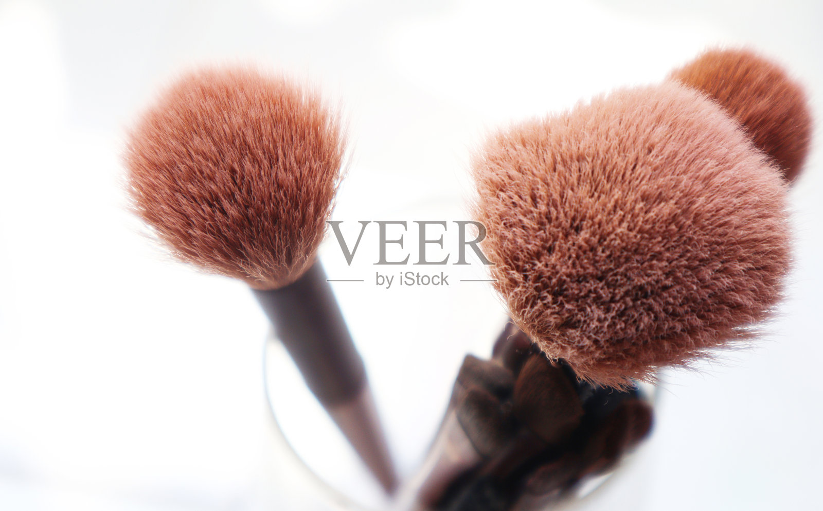 化妆刷的特写照片照片摄影图片