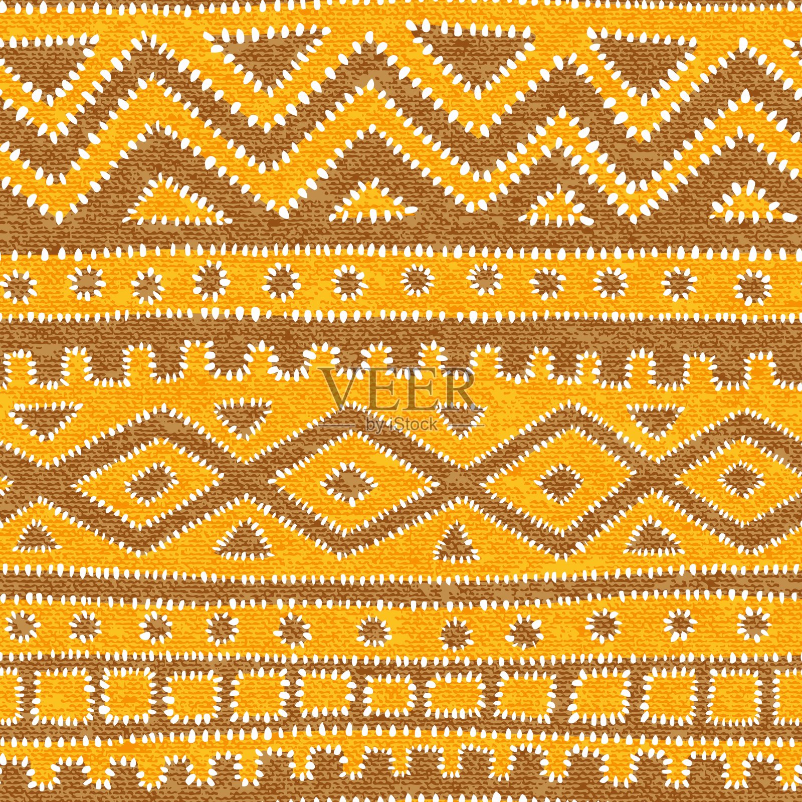 无缝几何图案。插画图片素材