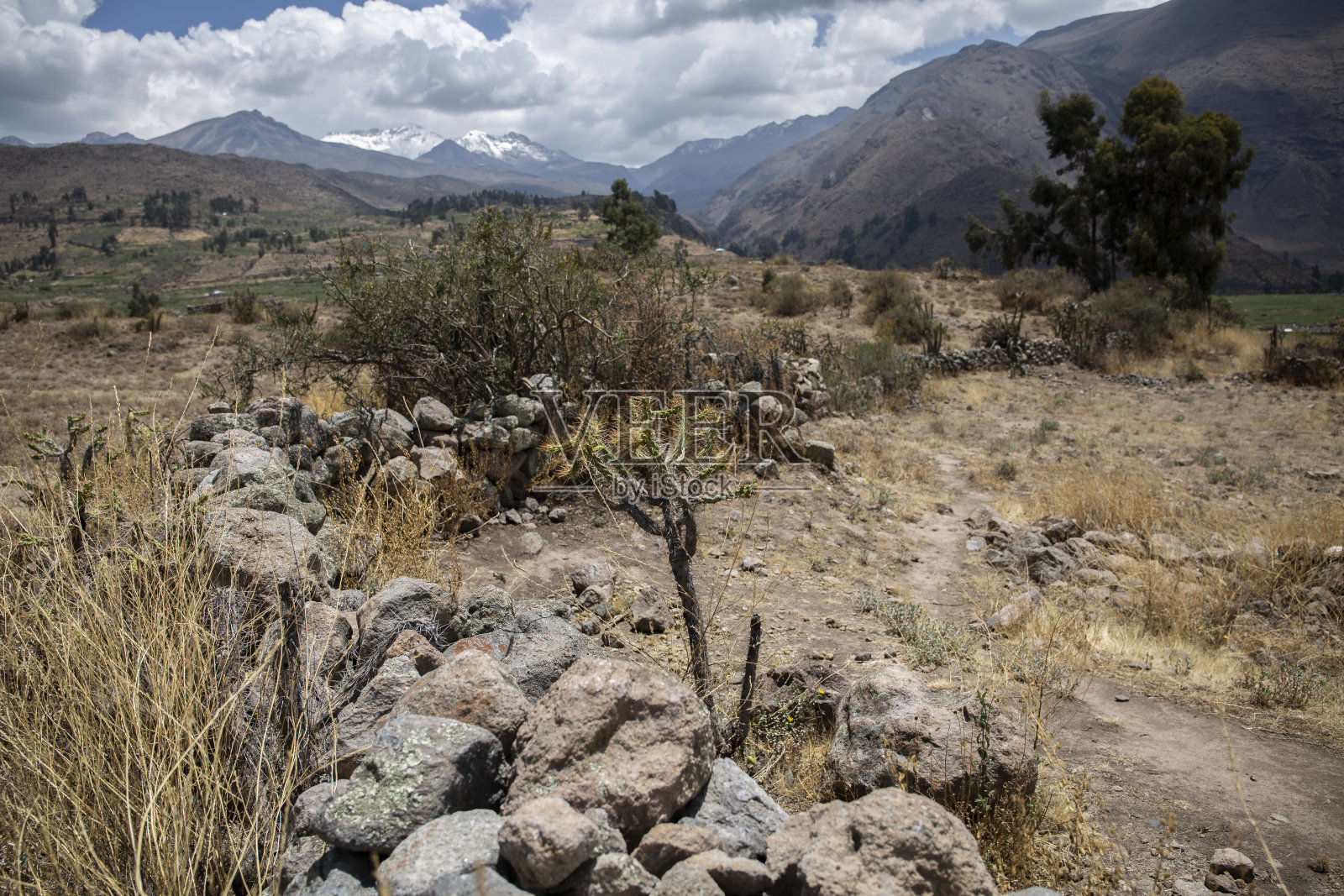 卡巴纳康德，科尔卡山谷照片摄影图片