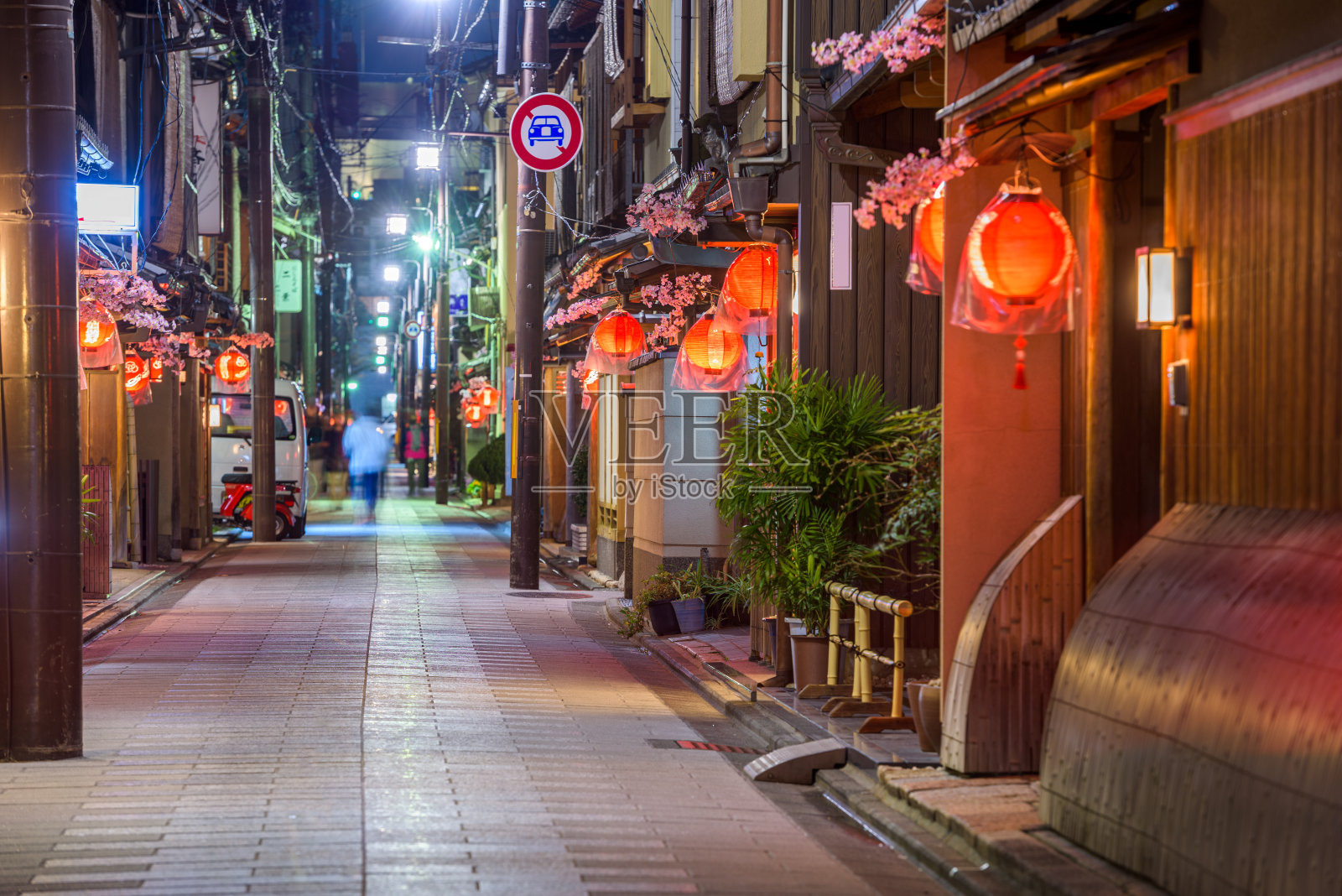 日本京都夜景照片摄影图片