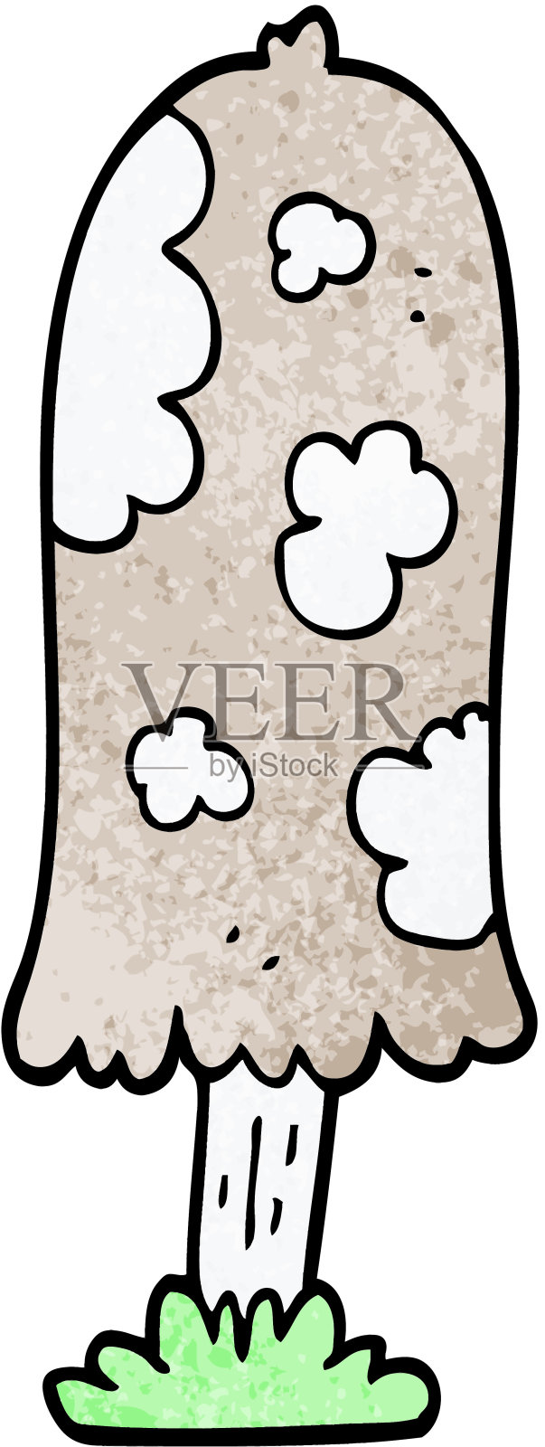 卡通涂鸦蘑菇插画图片素材