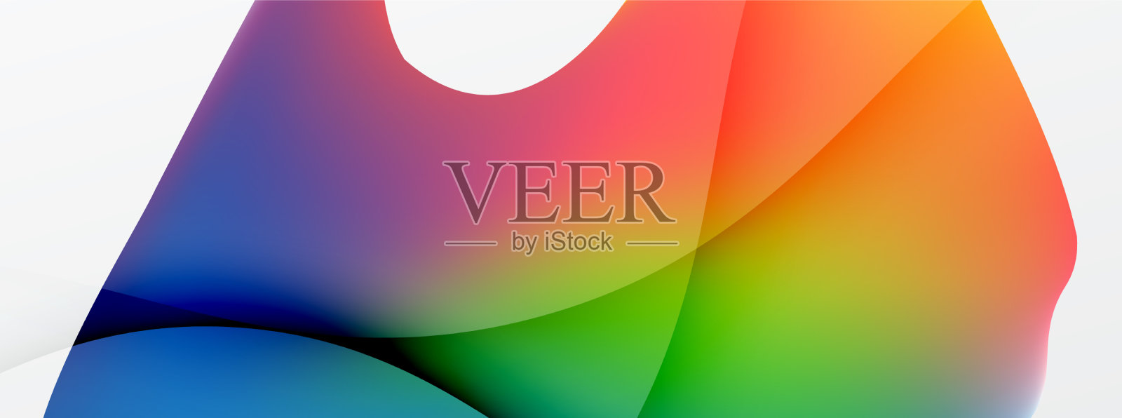 流体颜色抽象背景液体梯度插画图片素材