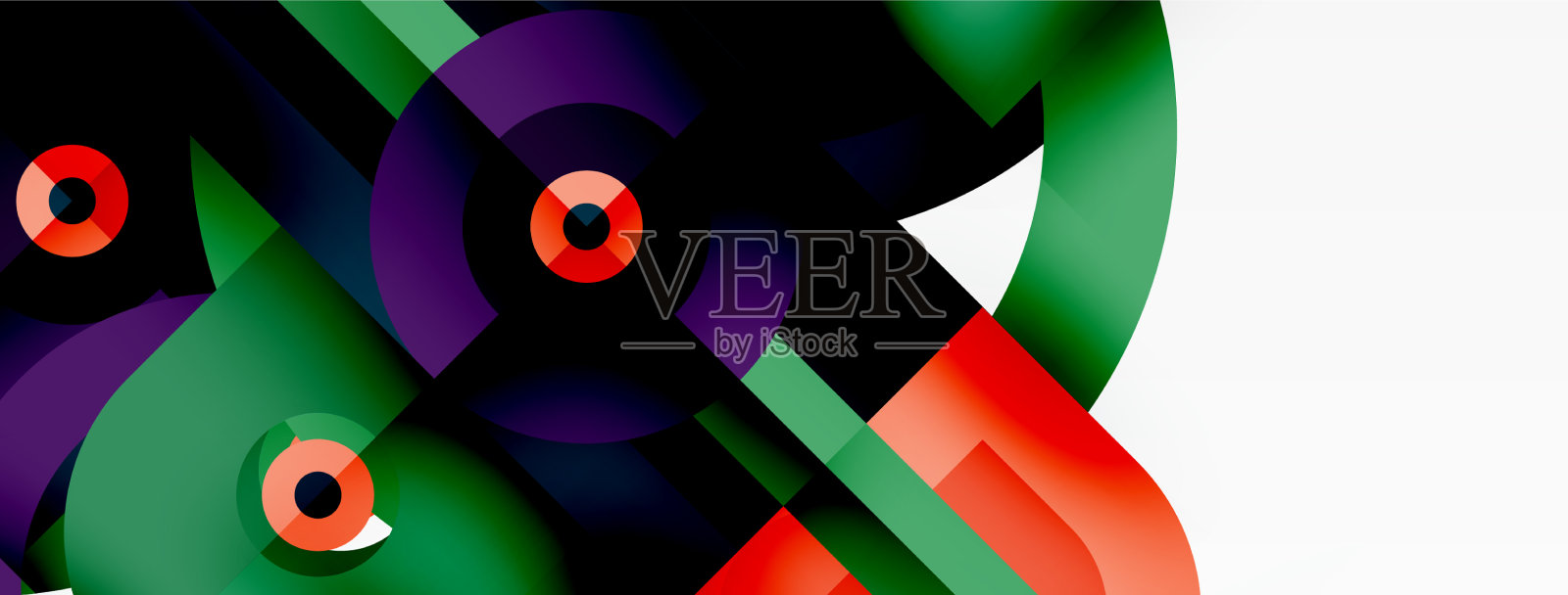 创意几何墙纸最小抽象插画图片素材