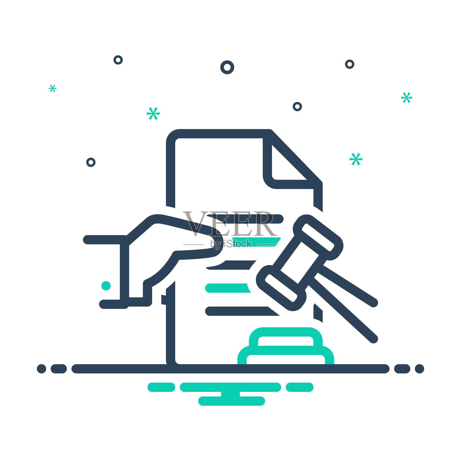 申诉请求插画图片素材