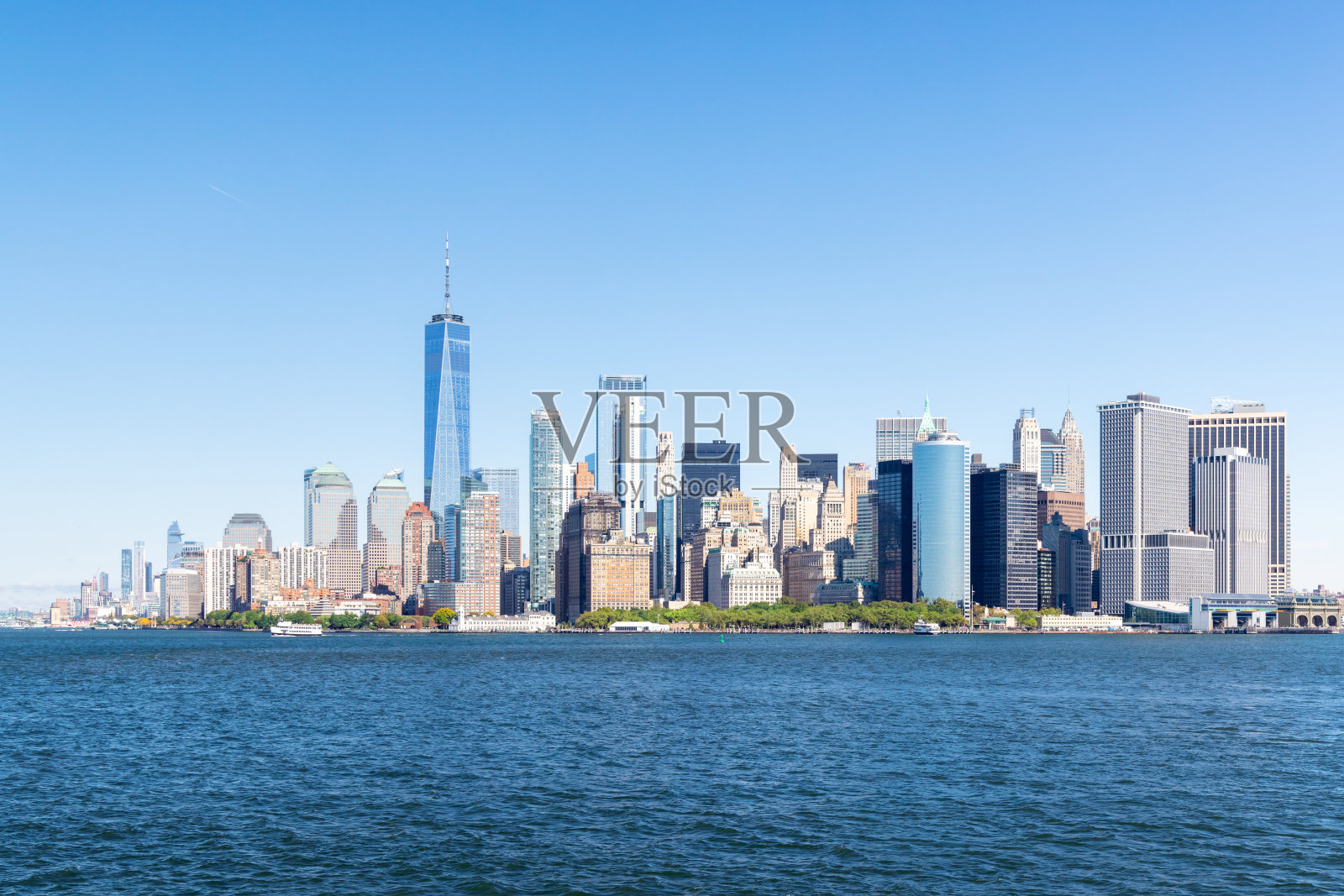 纽约市天际线照片摄影图片