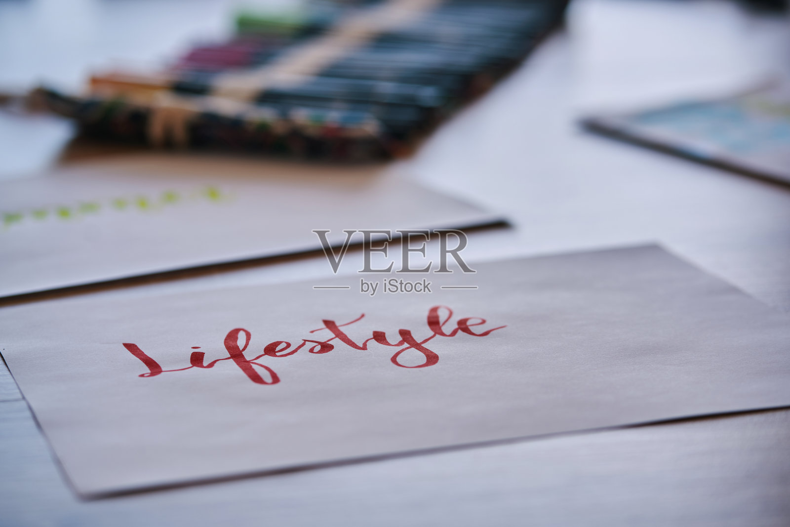 生活方式的书写概念照片摄影图片