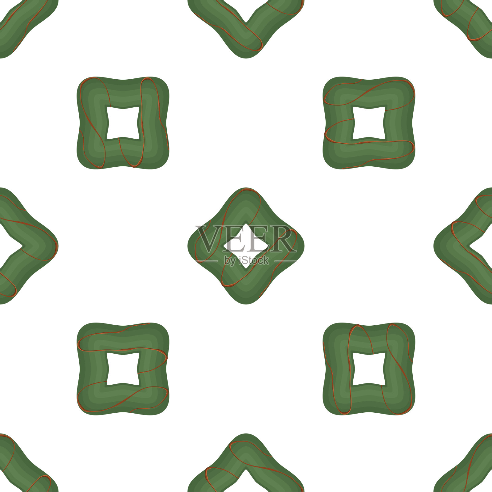 花样自制饼干，不同口味的酥皮饼干插画图片素材