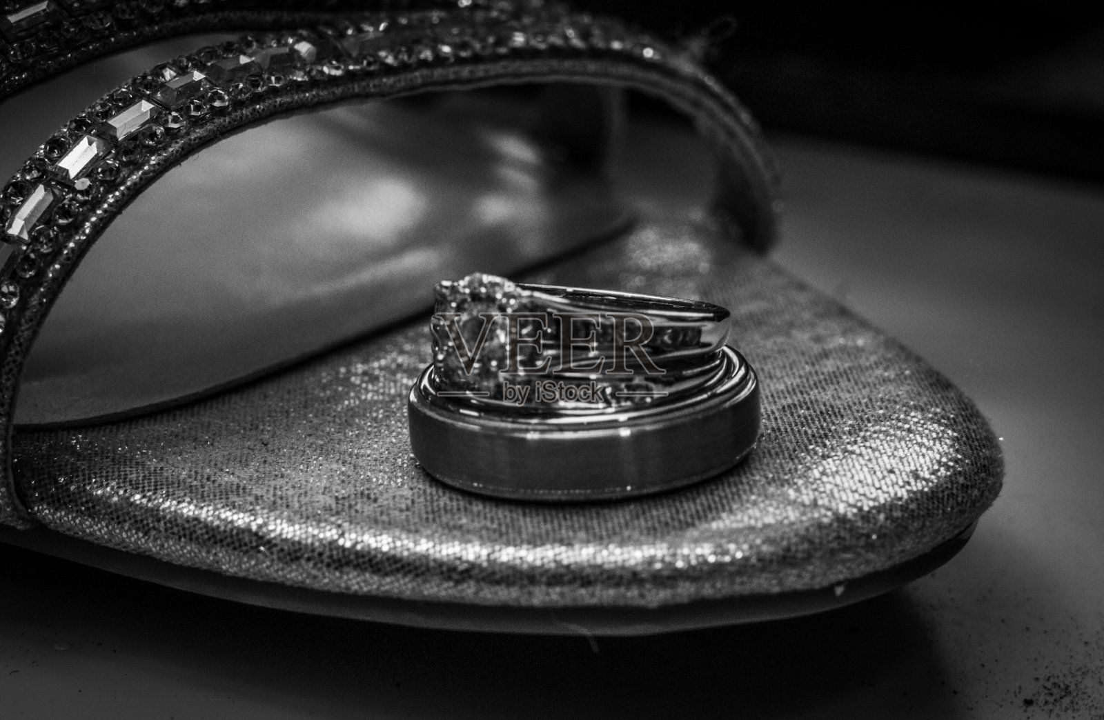 婚礼鞋照片摄影图片