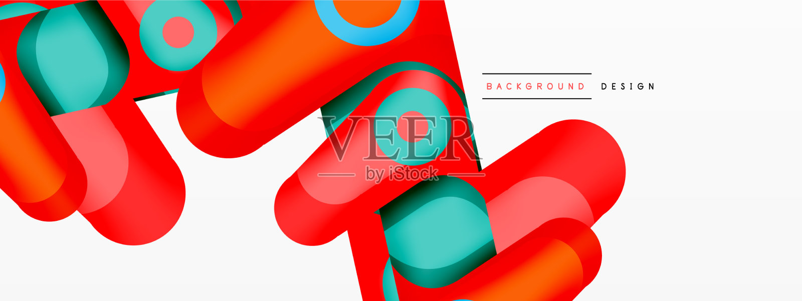 抽象几何形状背景颜色形状插画图片素材