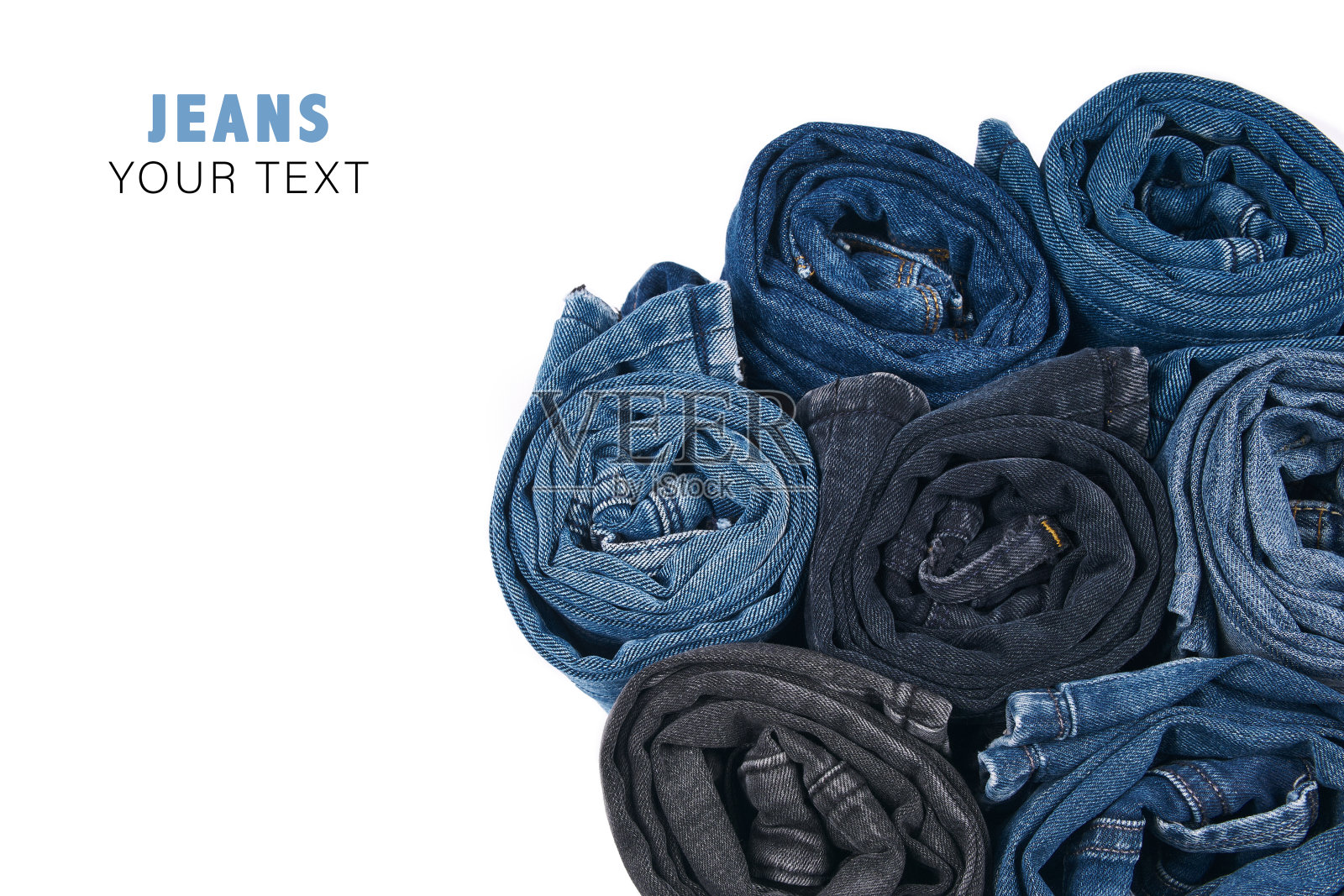 牛仔牛仔裤质感照片摄影图片