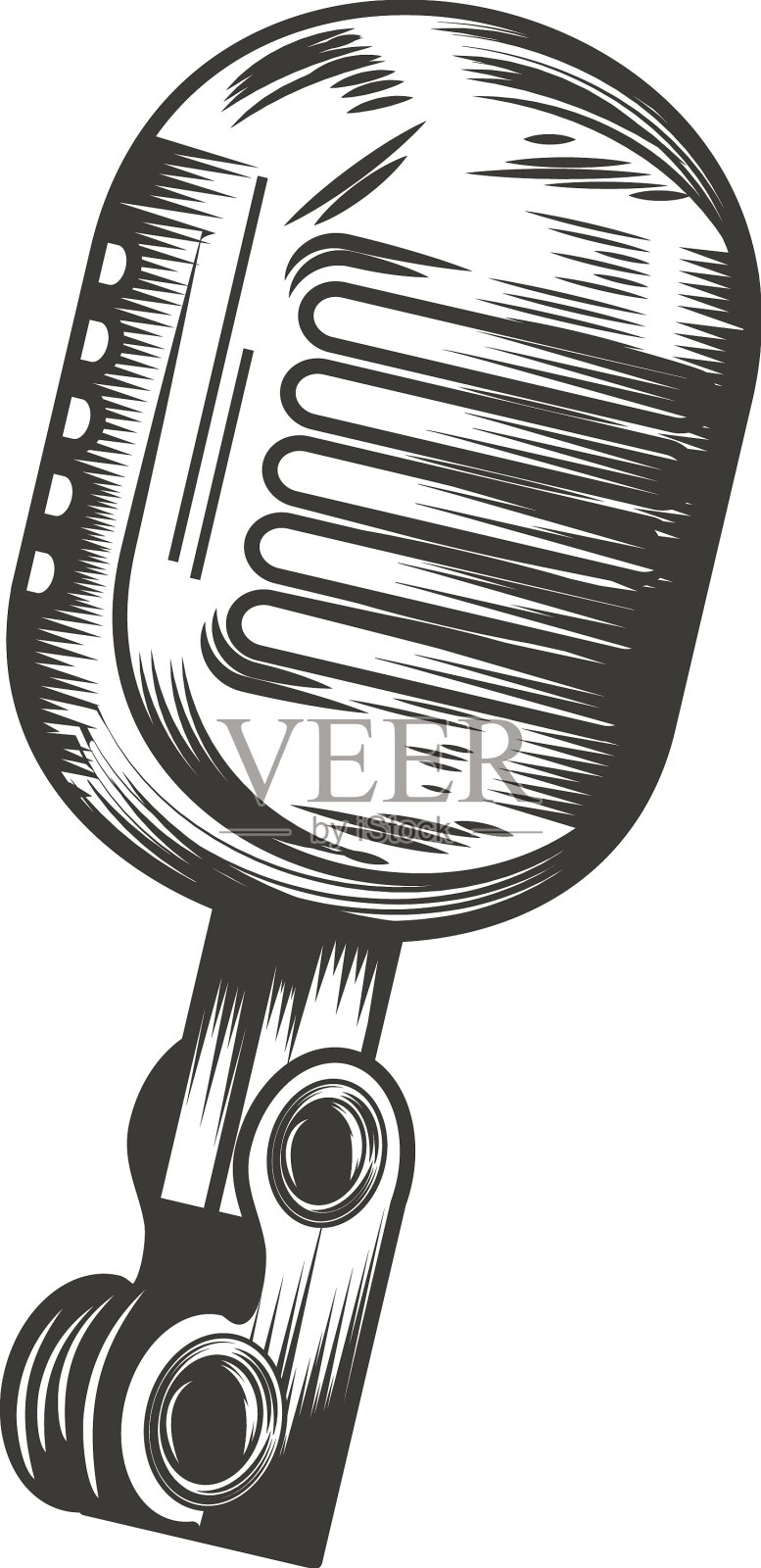 麦克风仪表图标设计元素图片