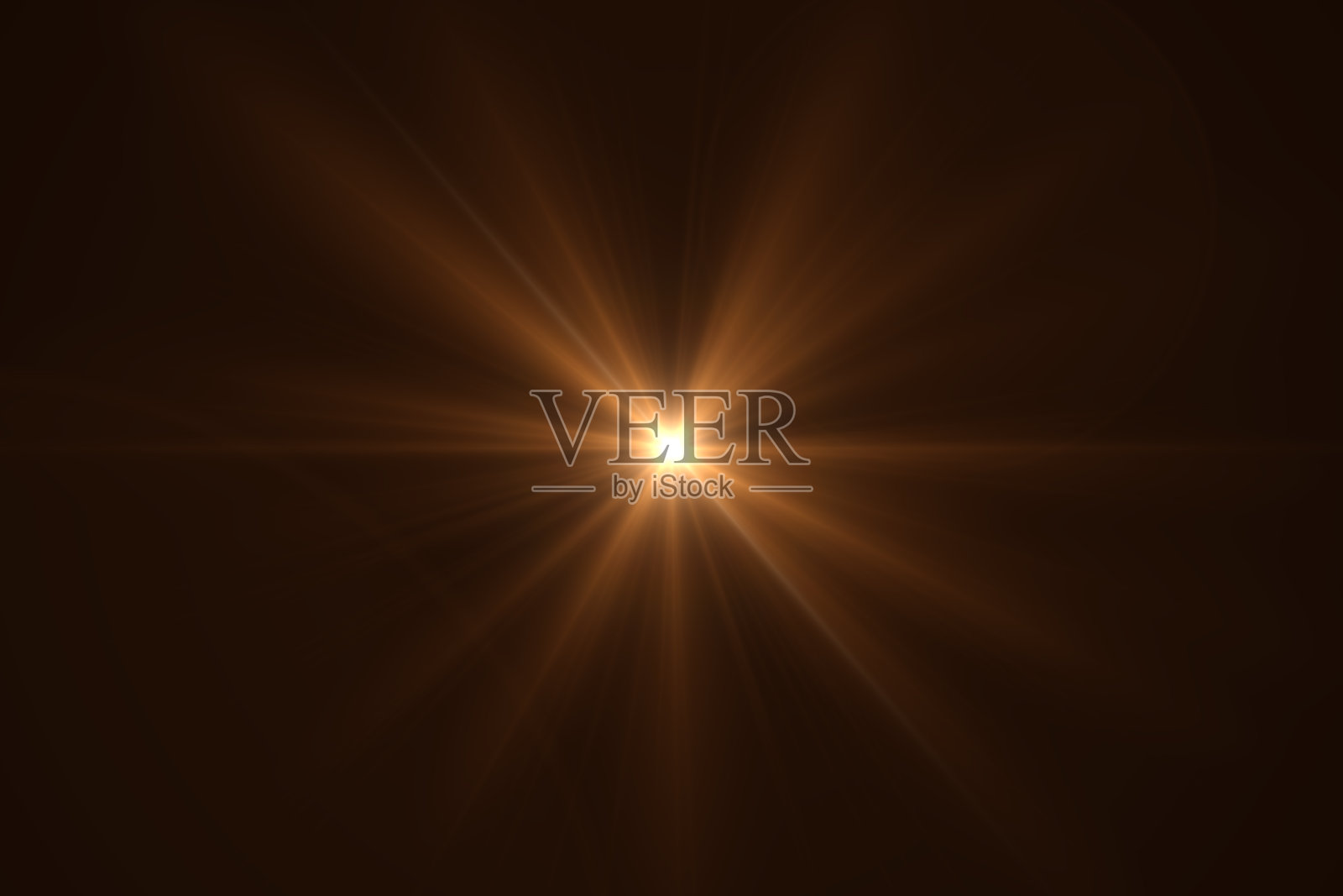 自然，镜头光晕在黑色背景上照片摄影图片