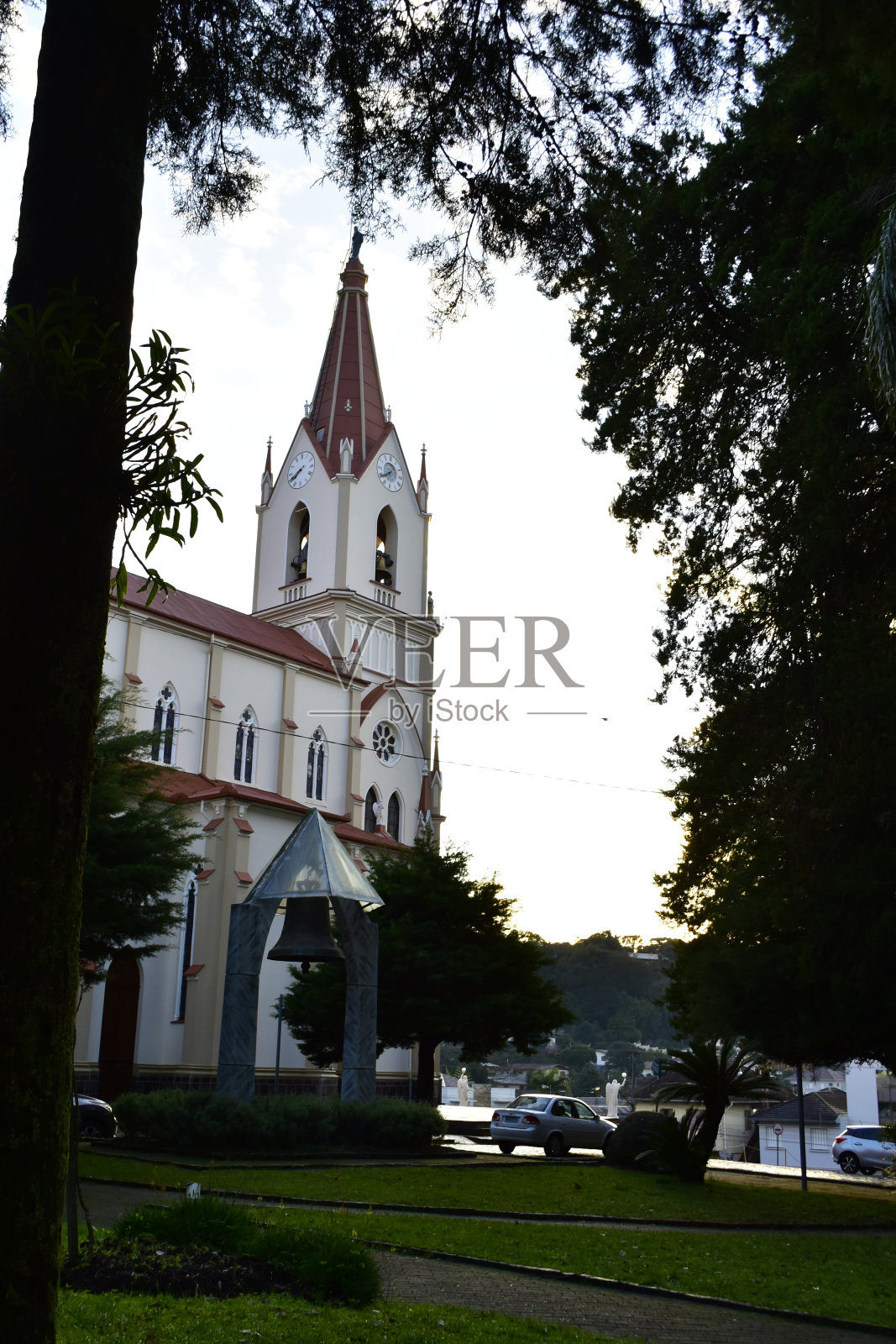 教堂。城市风光照片摄影图片