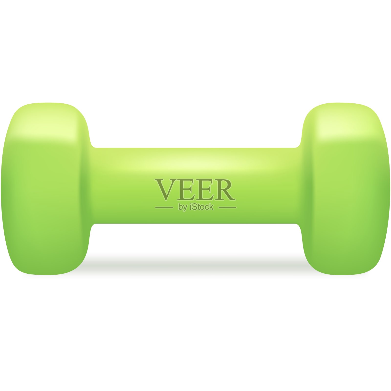 健身房哑铃矢量图标健身器材工具插画图片素材