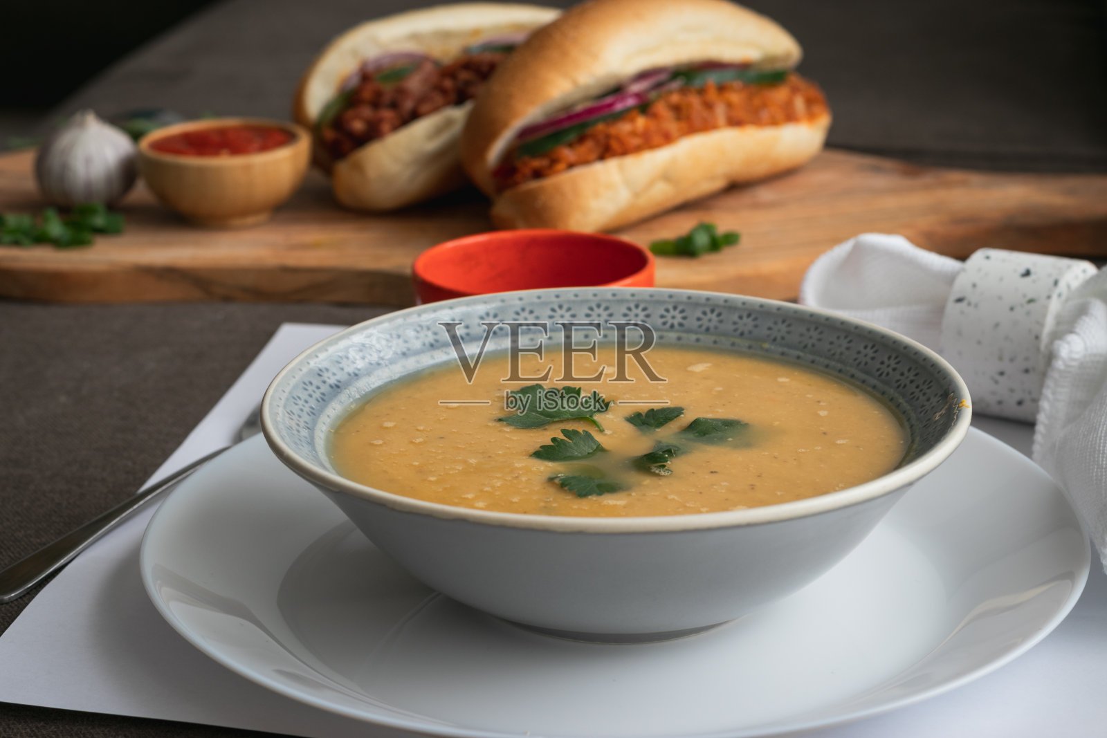 苏里南传统食品和香料照片摄影图片