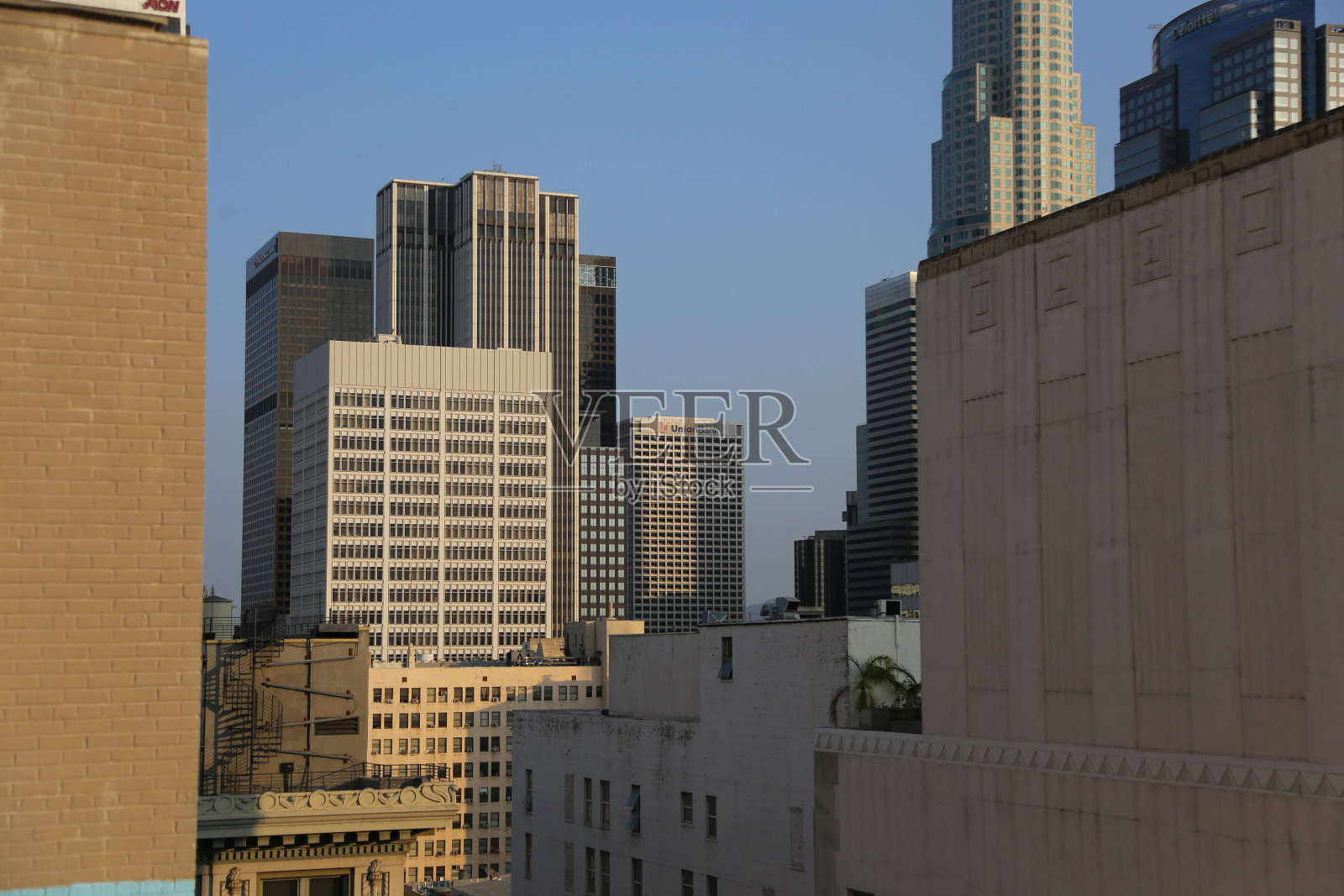 洛杉矶市区照片摄影图片