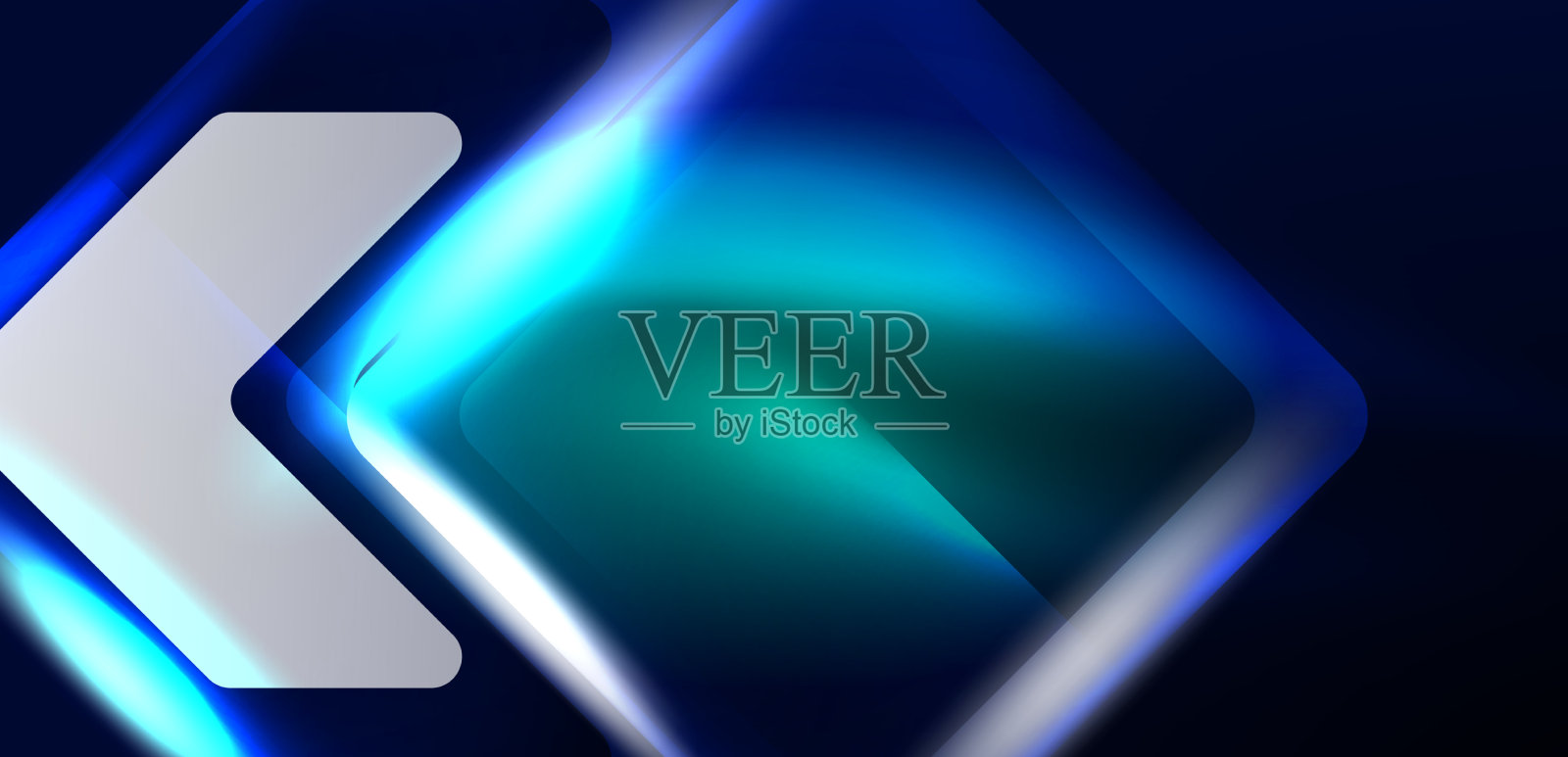 霓虹灯速度箭头和线形状背景嗨插画图片素材