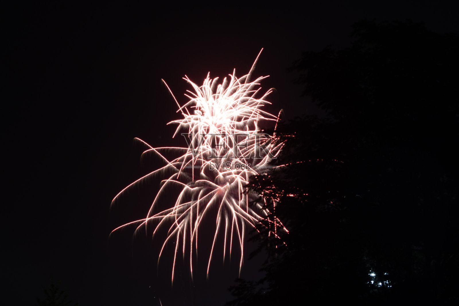 烟花照片摄影图片