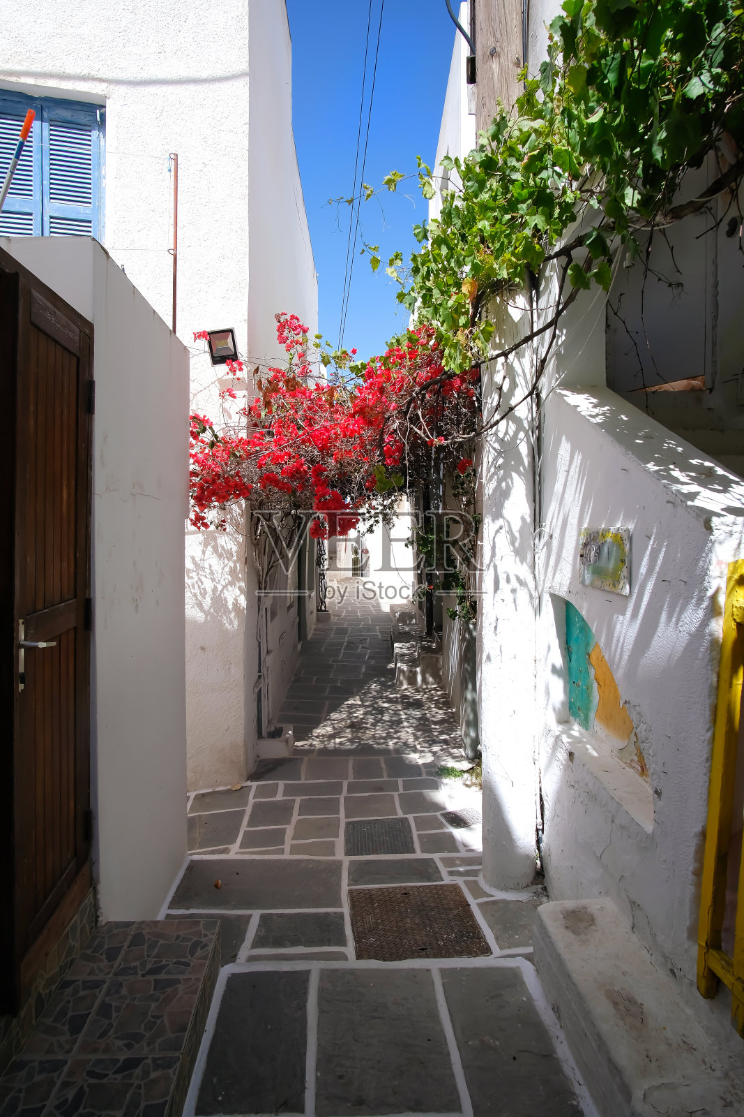 希腊奥斯的歌拉照片摄影图片