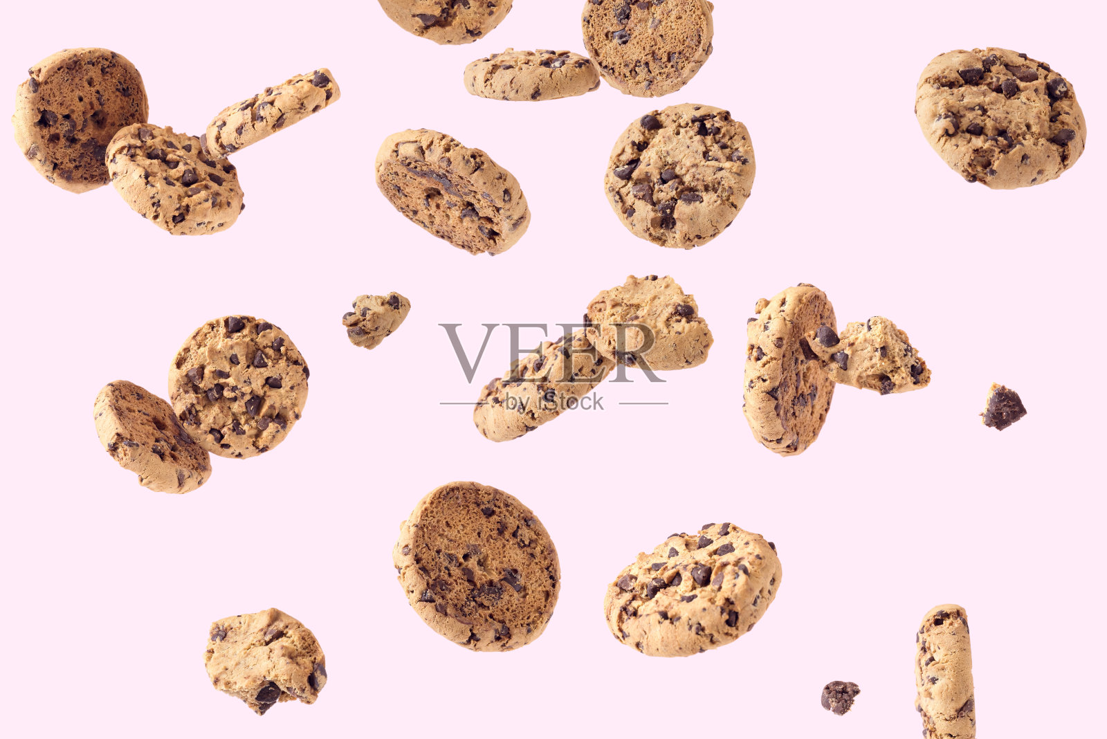 巧克力饼干照片摄影图片