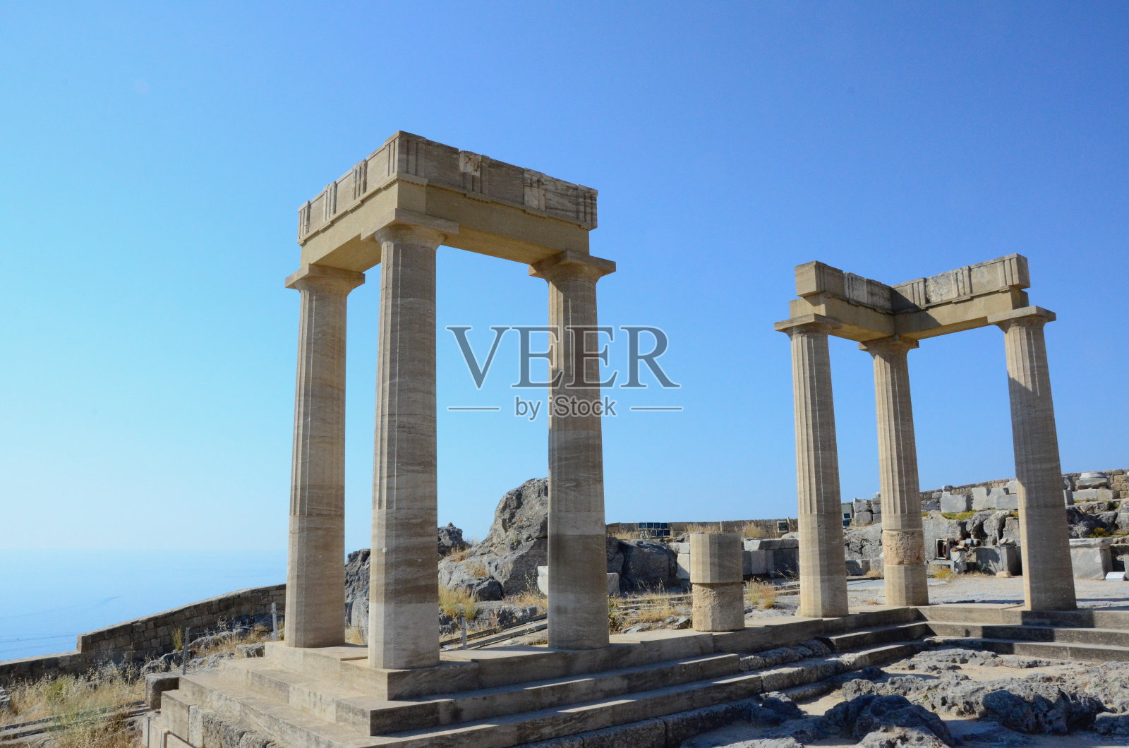 Zwei Säulen照片摄影图片