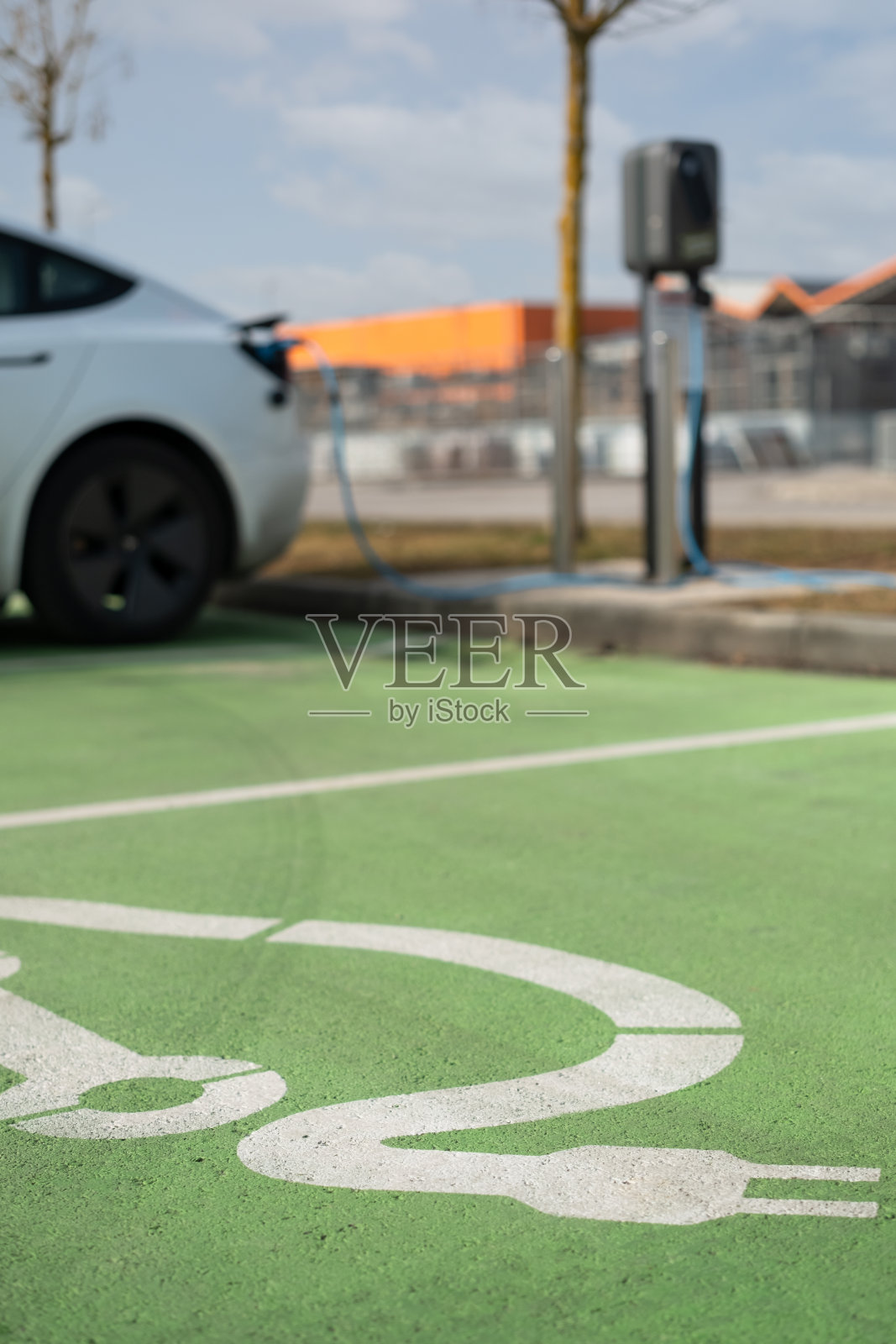 充电站照片摄影图片