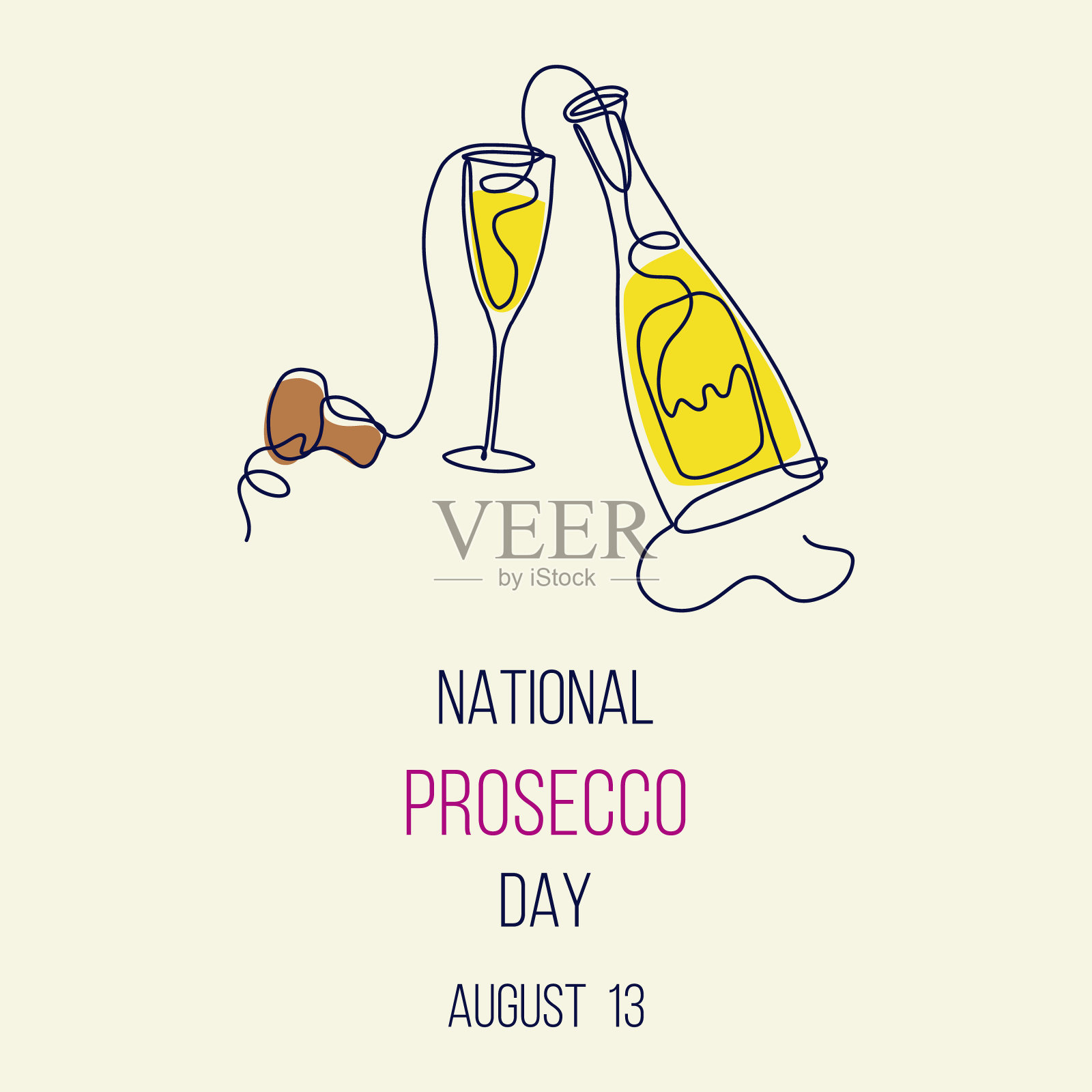 全国普罗塞克日插画图片素材