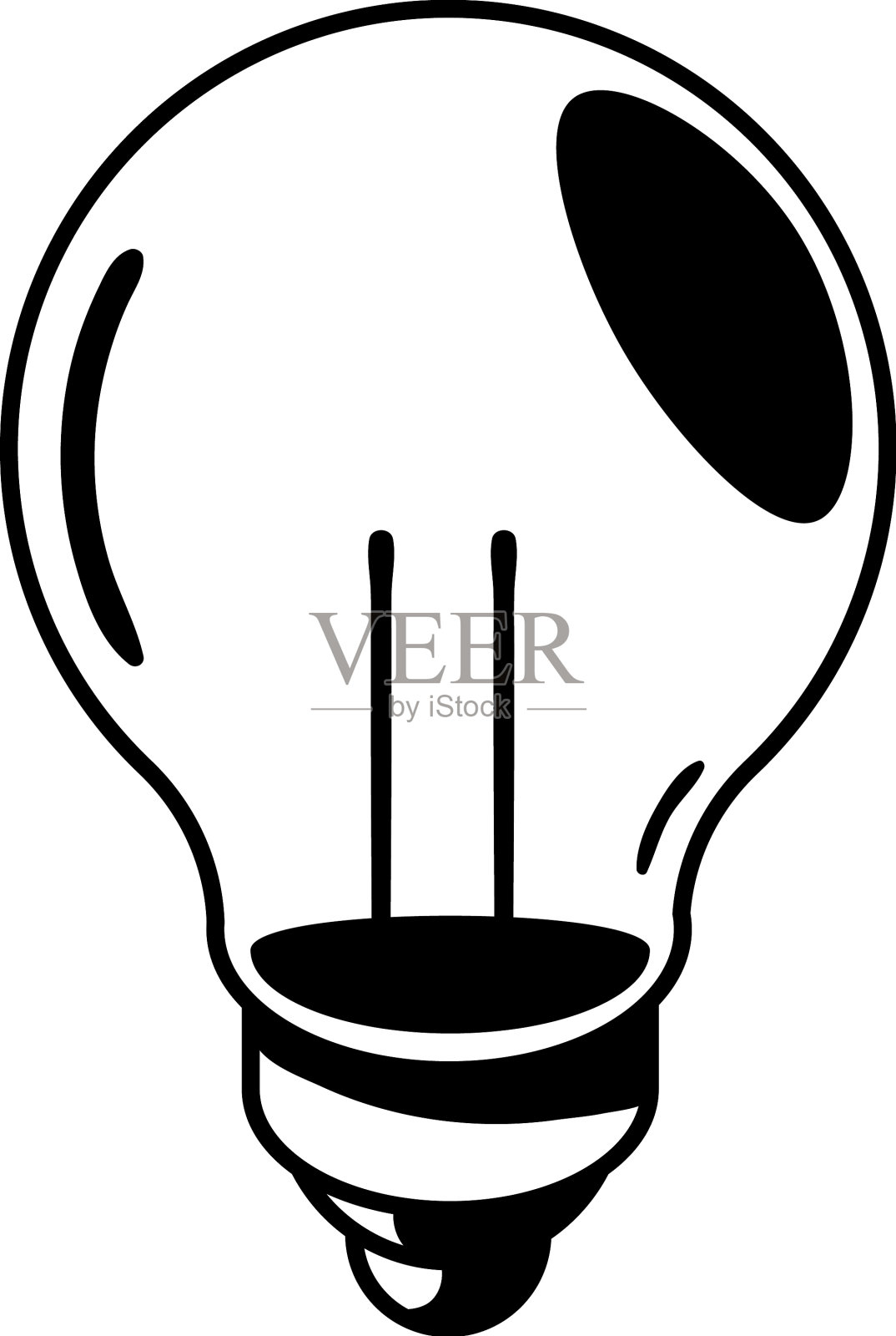 灯泡供应图标图标素材