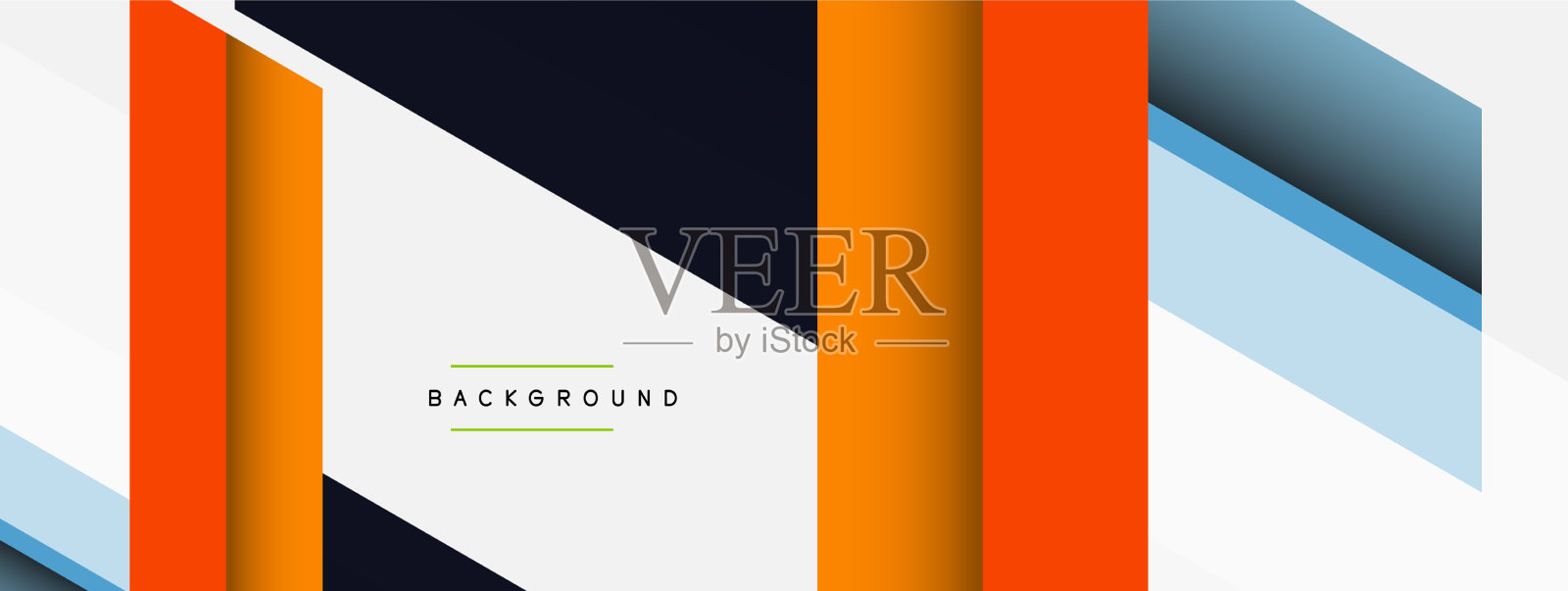 背景抽象重叠色插画图片素材